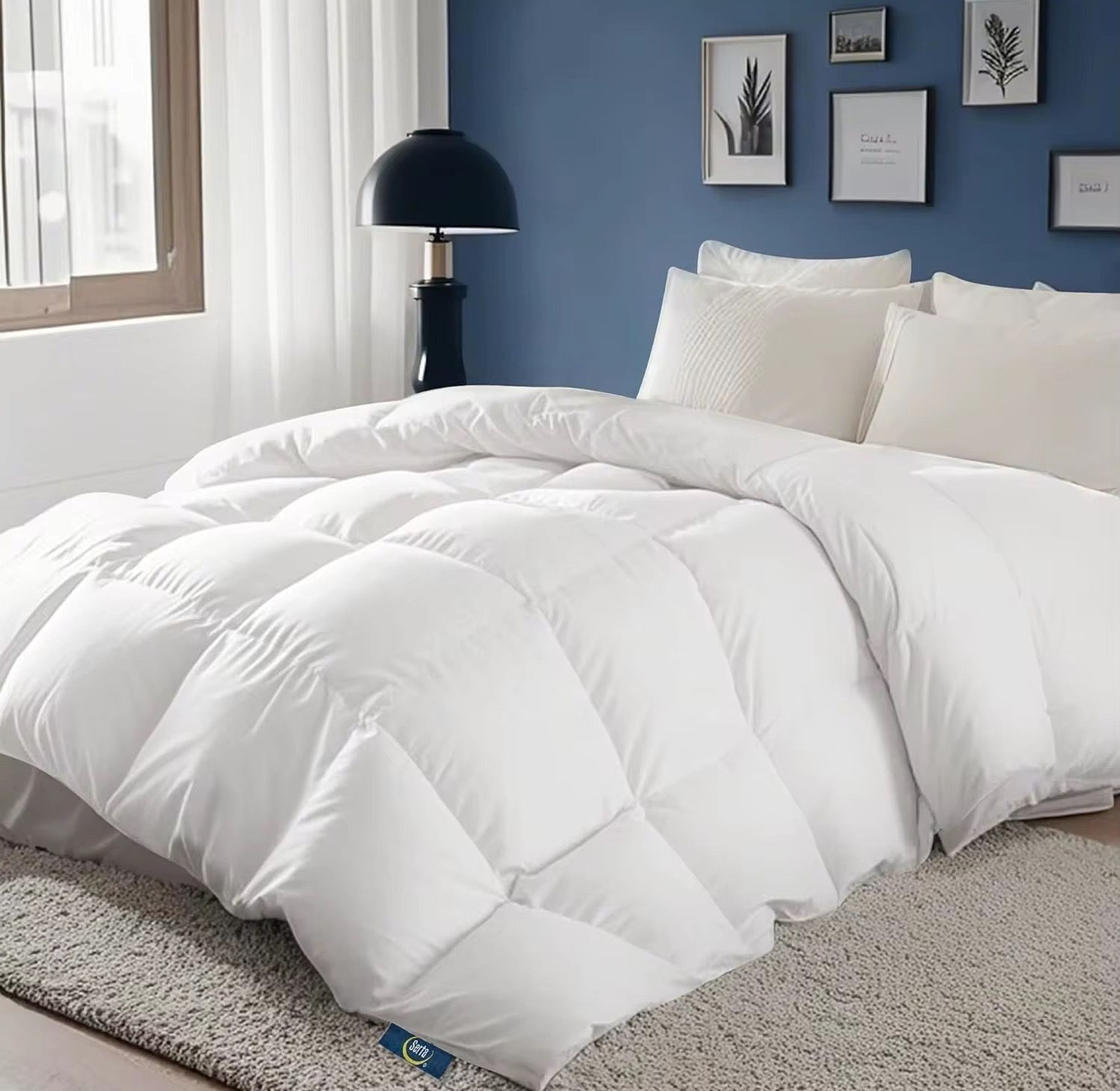 White Goose Cotton Premium Fluffy Duvet image