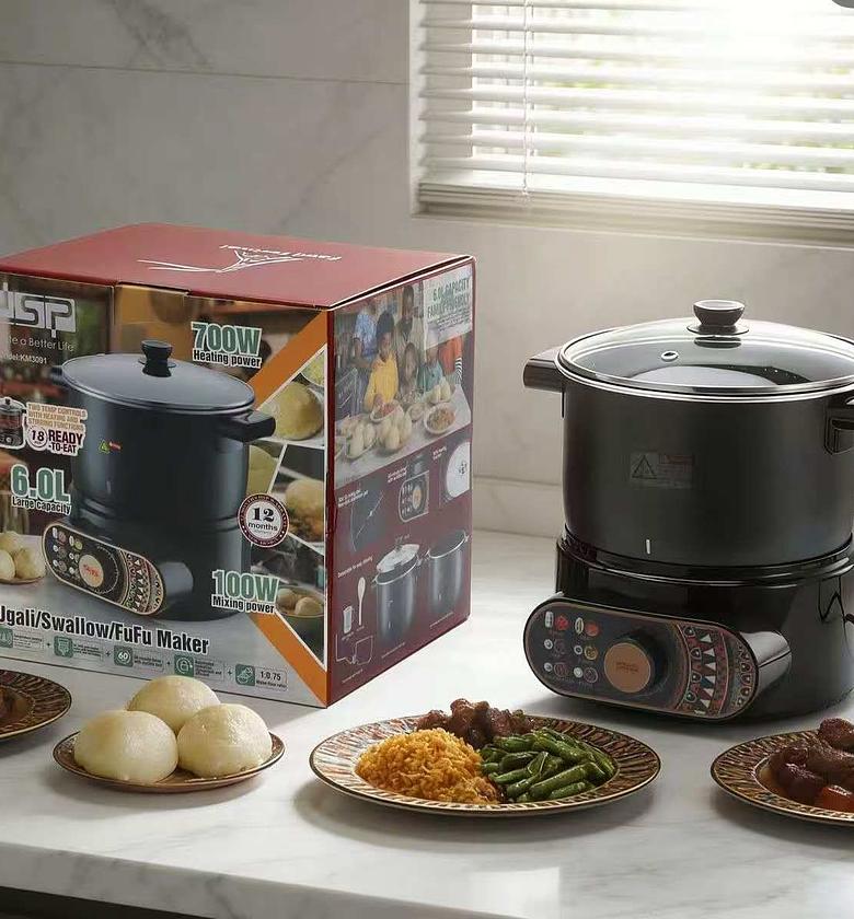 DSP Ugali Cooker – 6.0L Automatic Stirring Non-Stick Cooking Machine image
