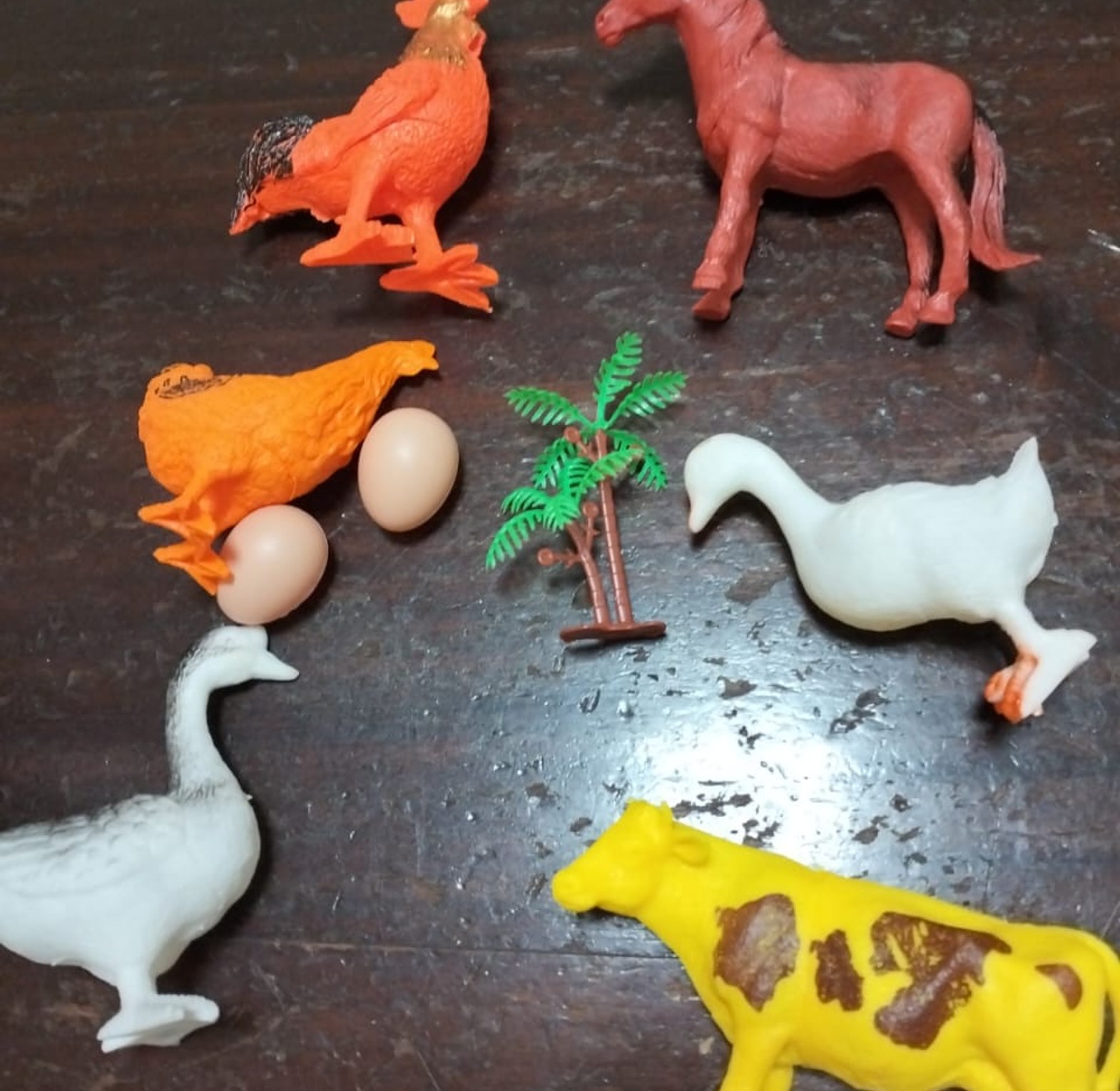 Toy Farm Animals Set - Miniature Figures image