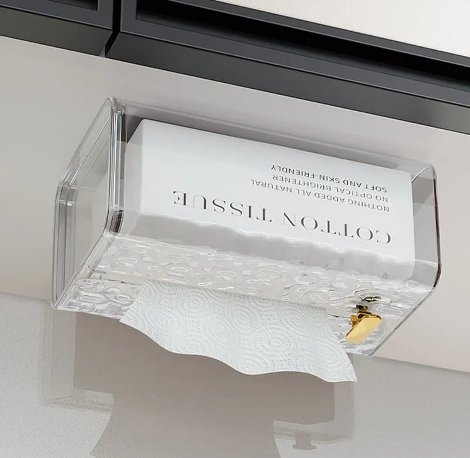 Luxury Wall-Mounted Acrylic Tissue Box image