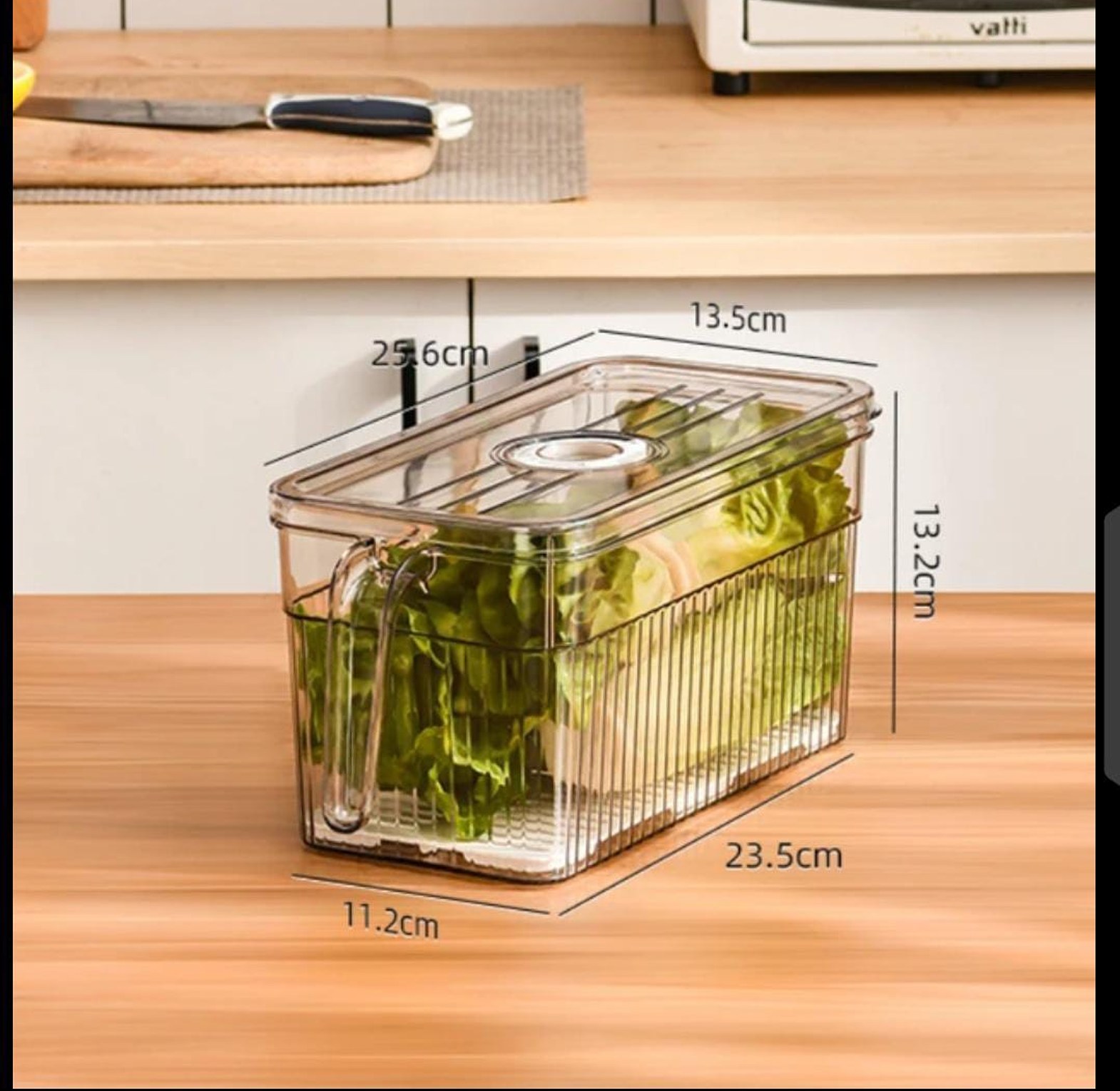 Refrigerator Storage Box Food image