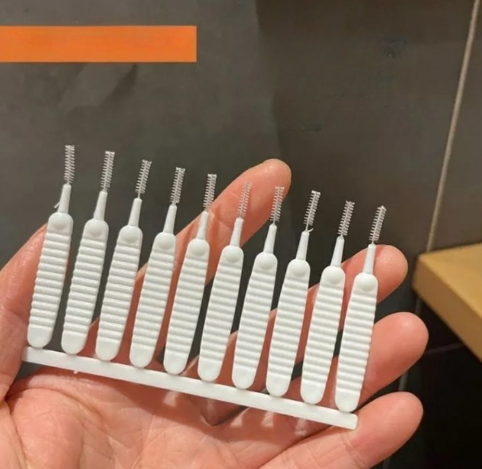 10 Pieces Multifunctional Anti-Clogging Mini Cleaning Brush Set for Shower Heads and Small Apertures image