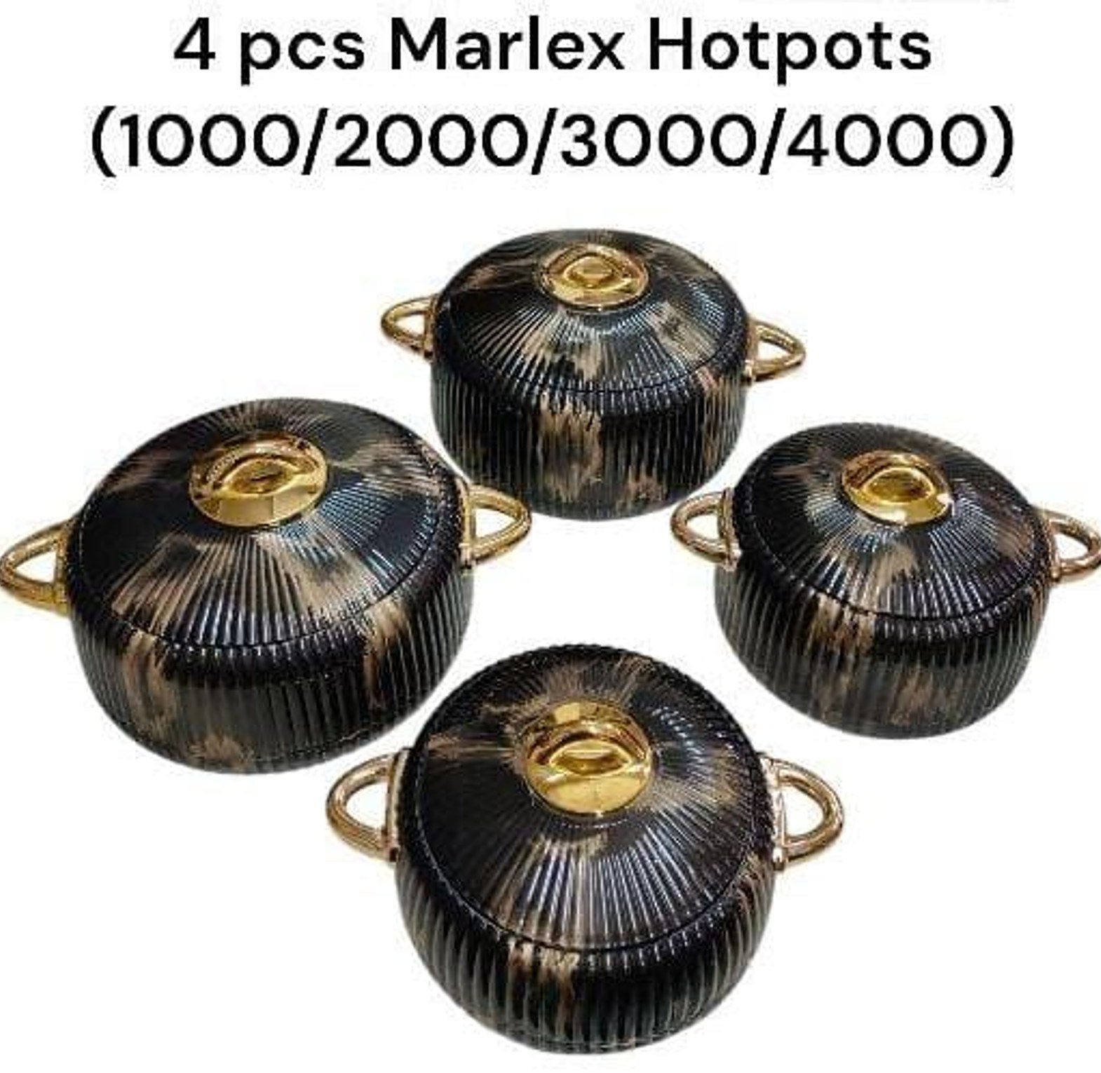 Marlex 4 pc hotpot set Now AVAILABLE  image