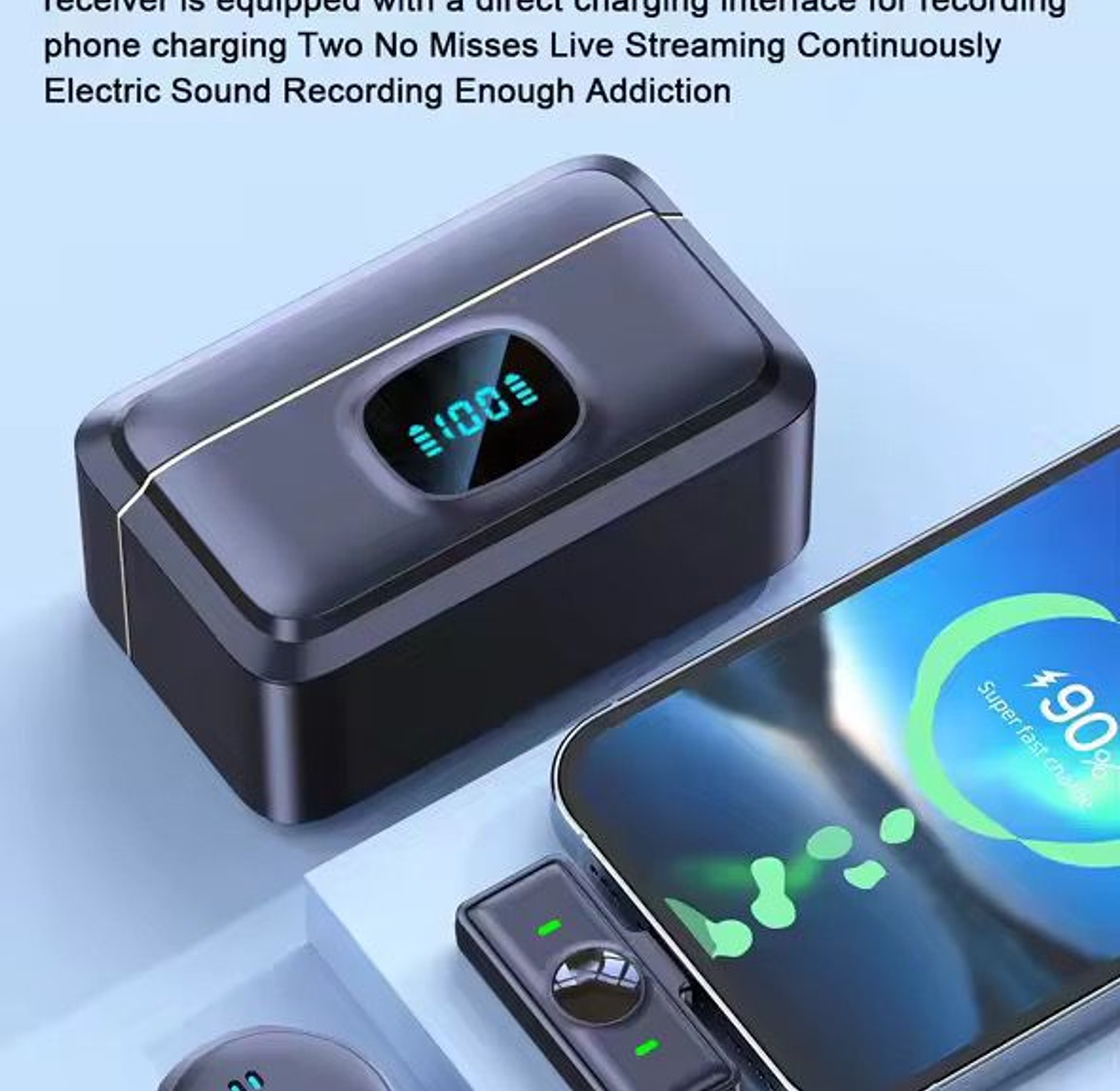 Wireless Lavalier Microphone 2.4G  image