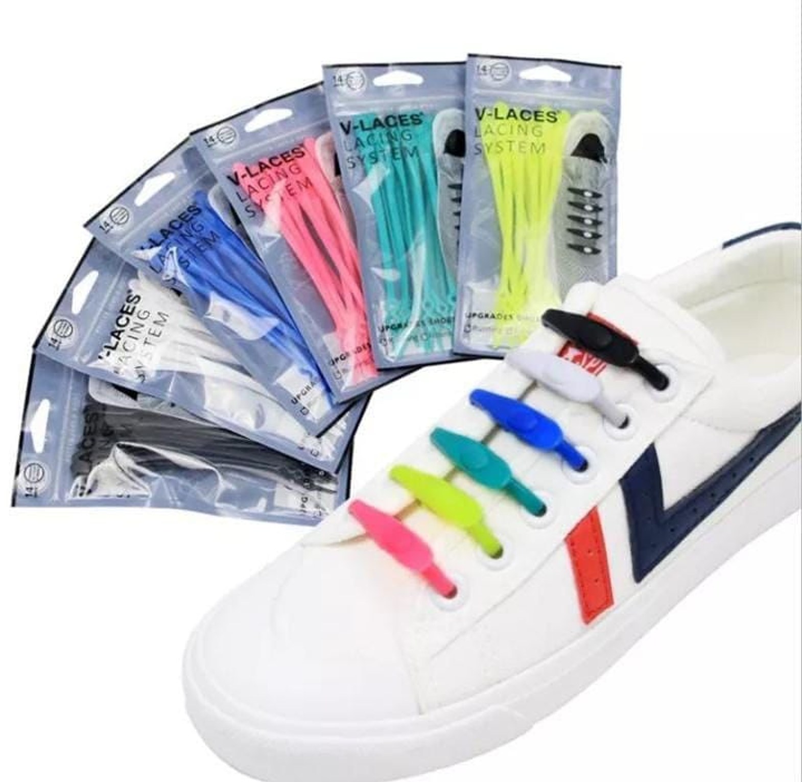 Silicone Elastic Shoelaces image