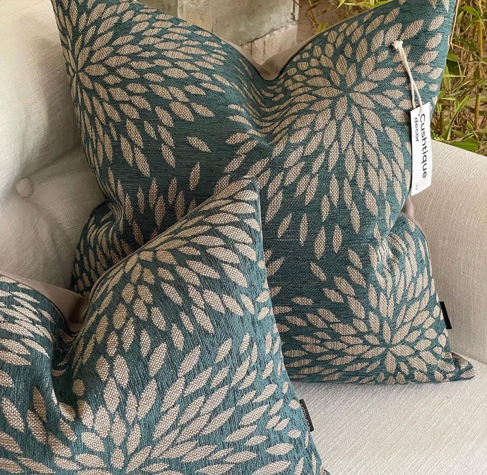 HAVANA TEAL CUSHION image