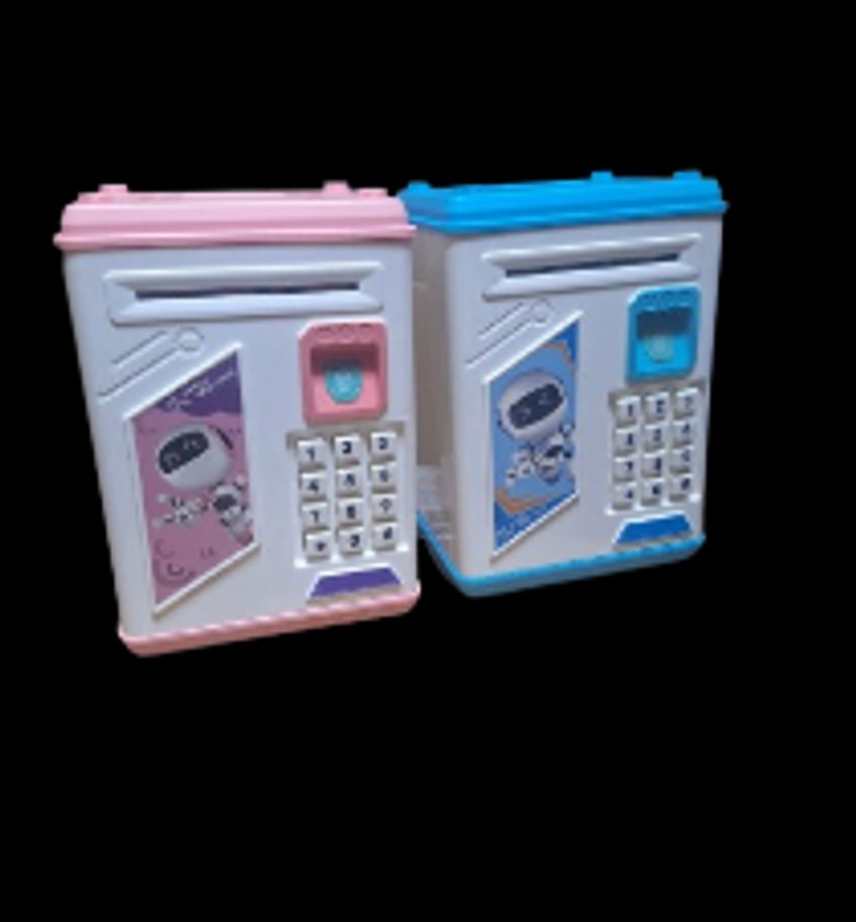 Kids Piggy Bank. Electronic Kids’ Password Piggy Bank – Automatic Safe Box image