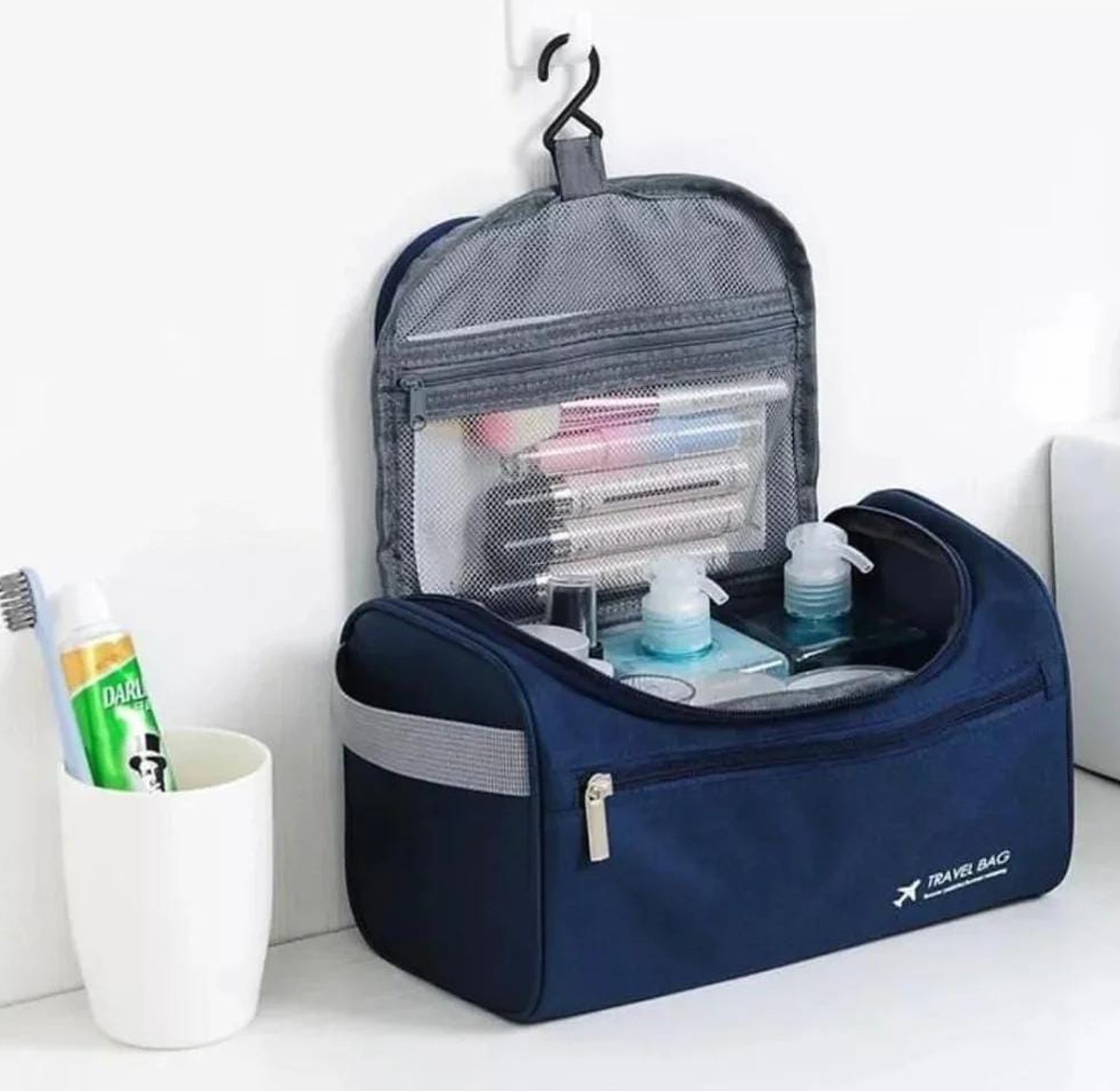 Portable toiletries  Storage Bag /Travel Cosmetic Bag image