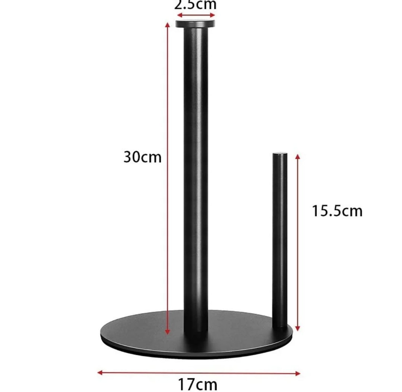 Stainless Steel Vertical Paper Towel Holder image