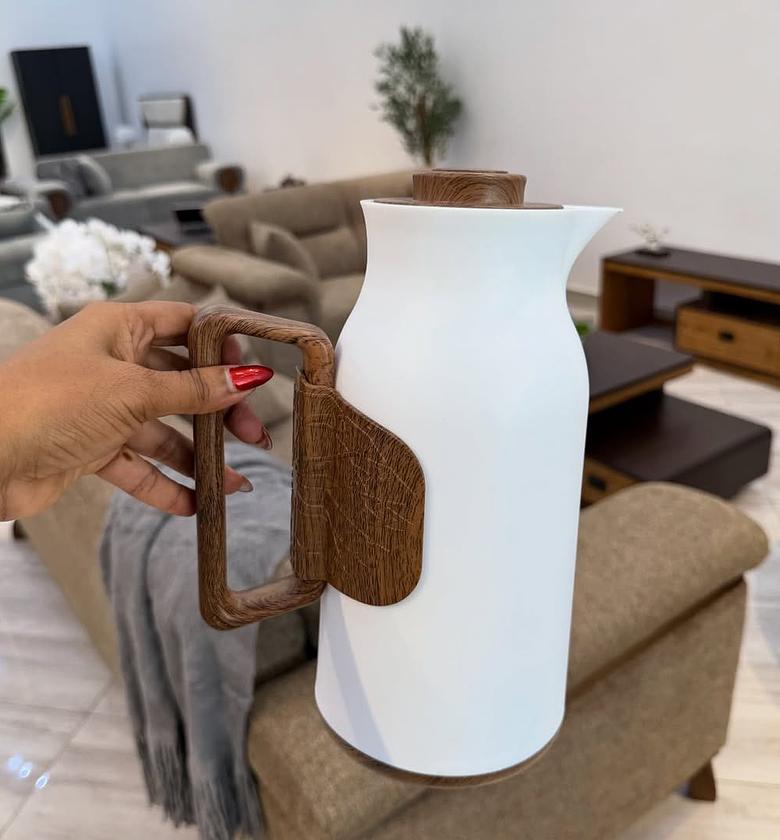 Premium Elegant Vacuum Flask – 1L Thermal Insulated Bottle image