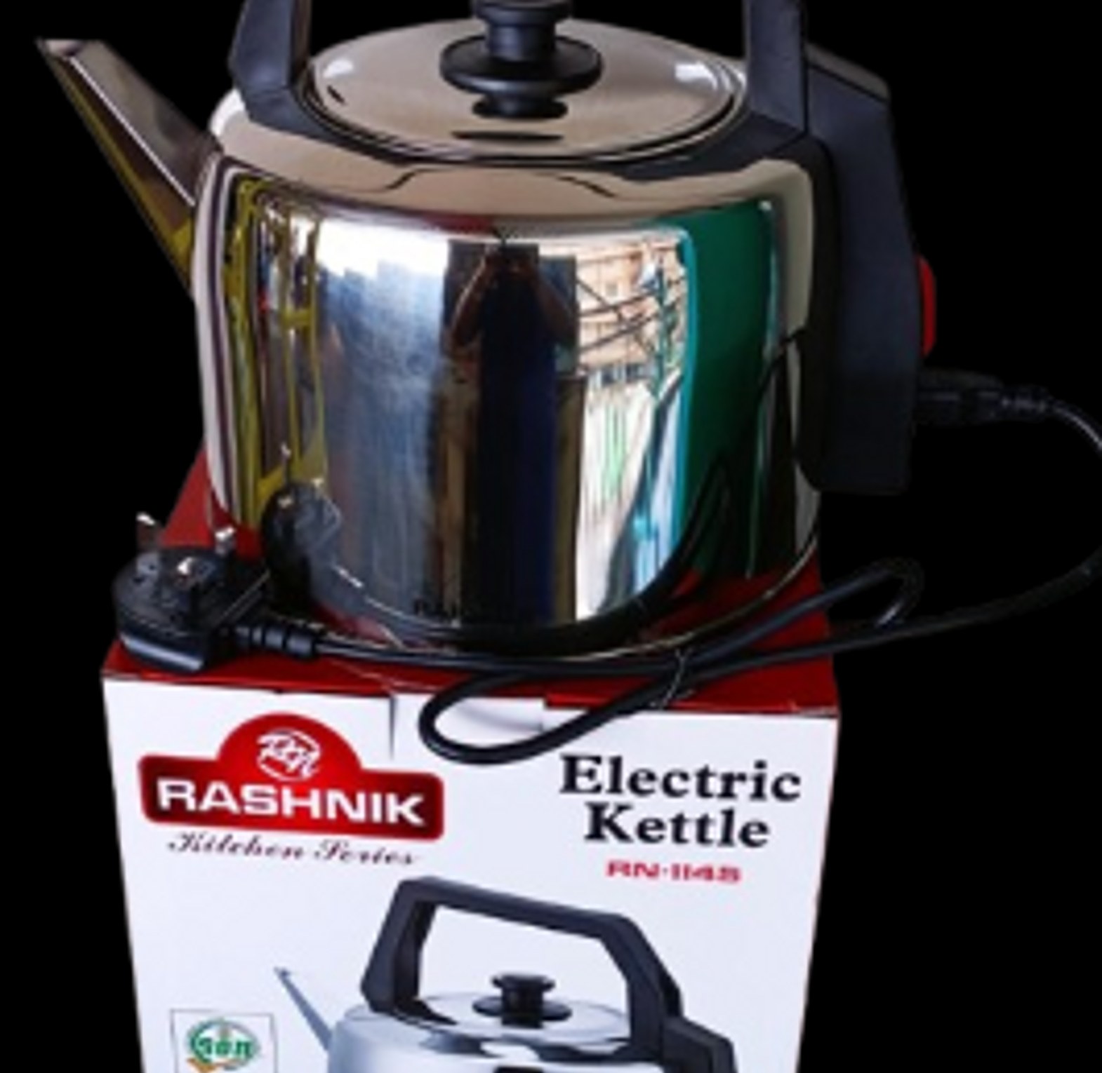 Electric Kettle. Rashnik Traditional Automatic Shut Off Electric Kettle 5.7Liters, 2200Watts  image