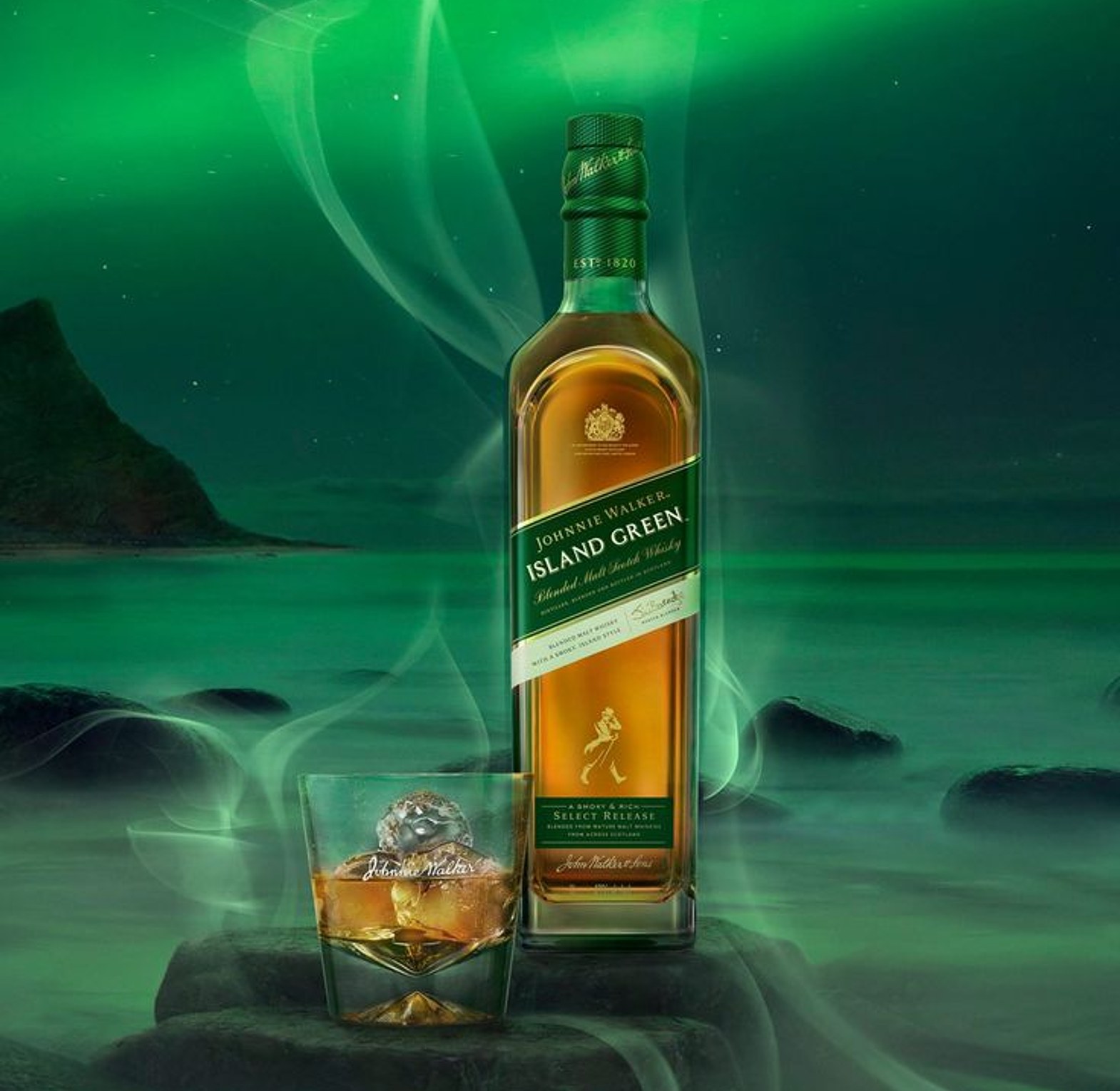 Johnnie Walker Island Green 1L image