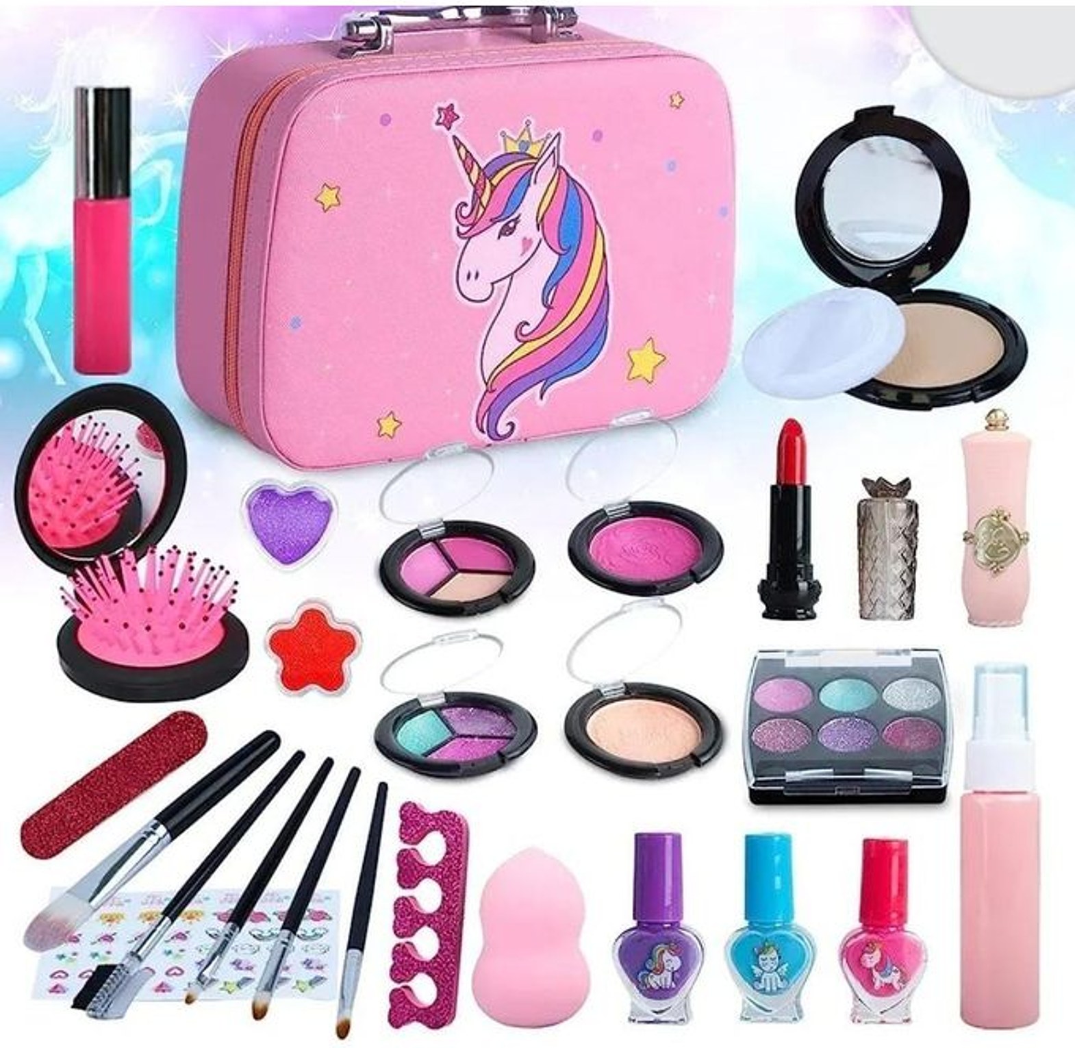 Unicorn Kids Real Makeup Kit.  image