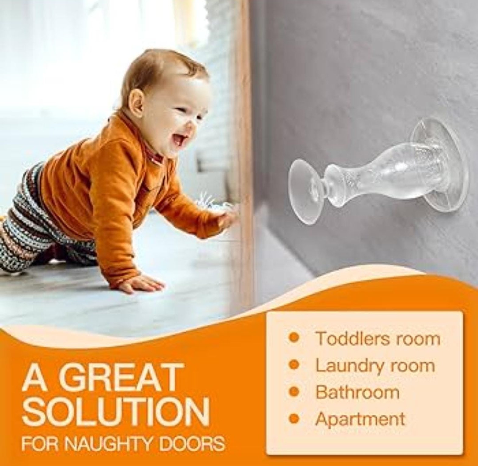 Silicone Anti-Collision Door Stopper image