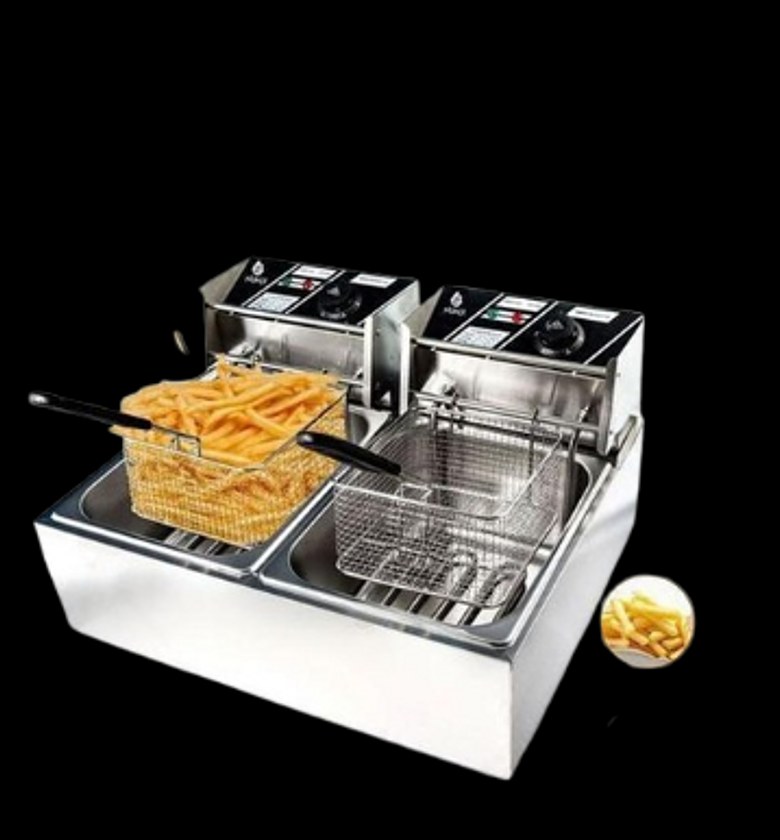 Deep Fryer. Nunix Double Deep Fryer image