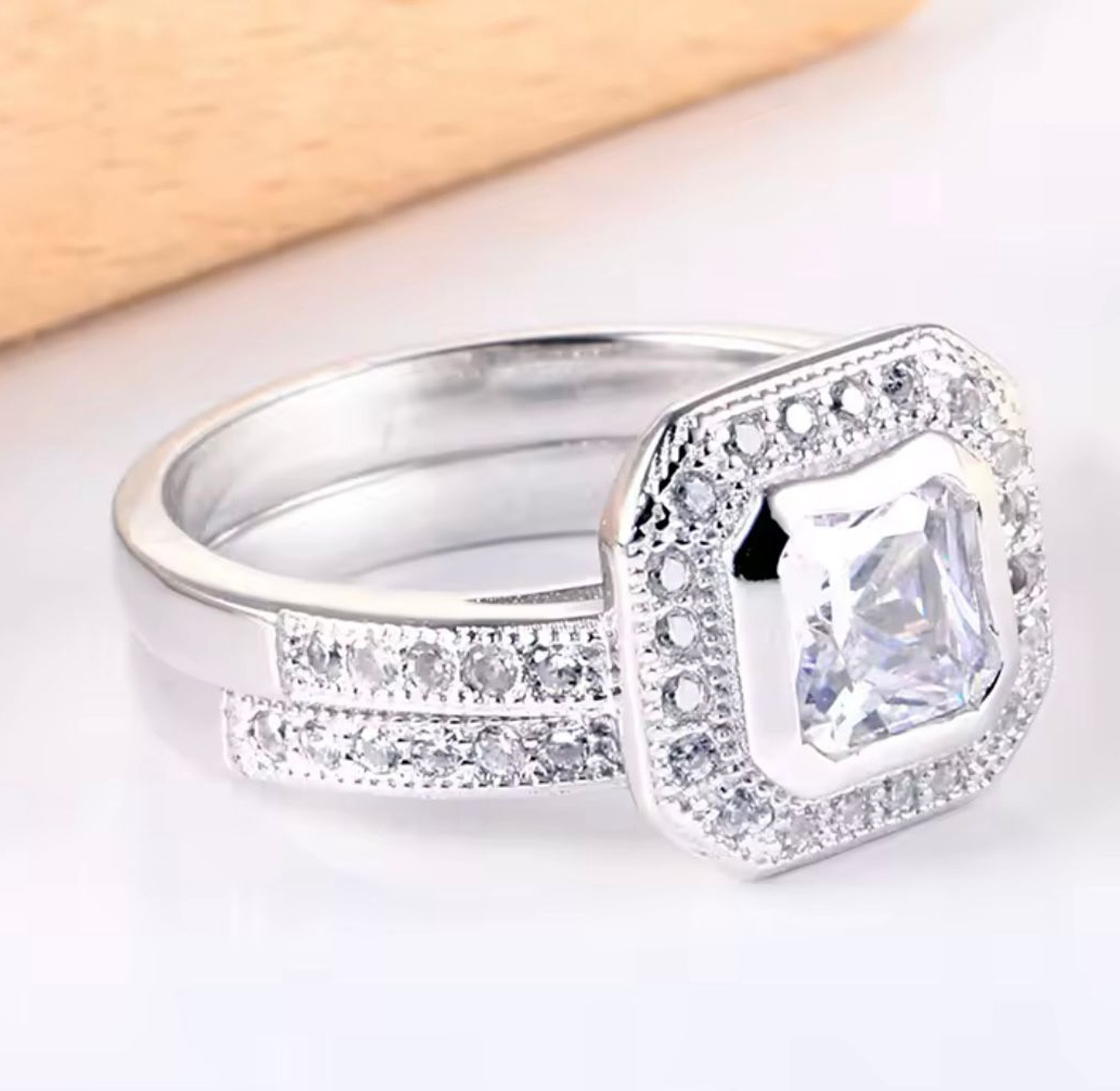 Double pure silver image
