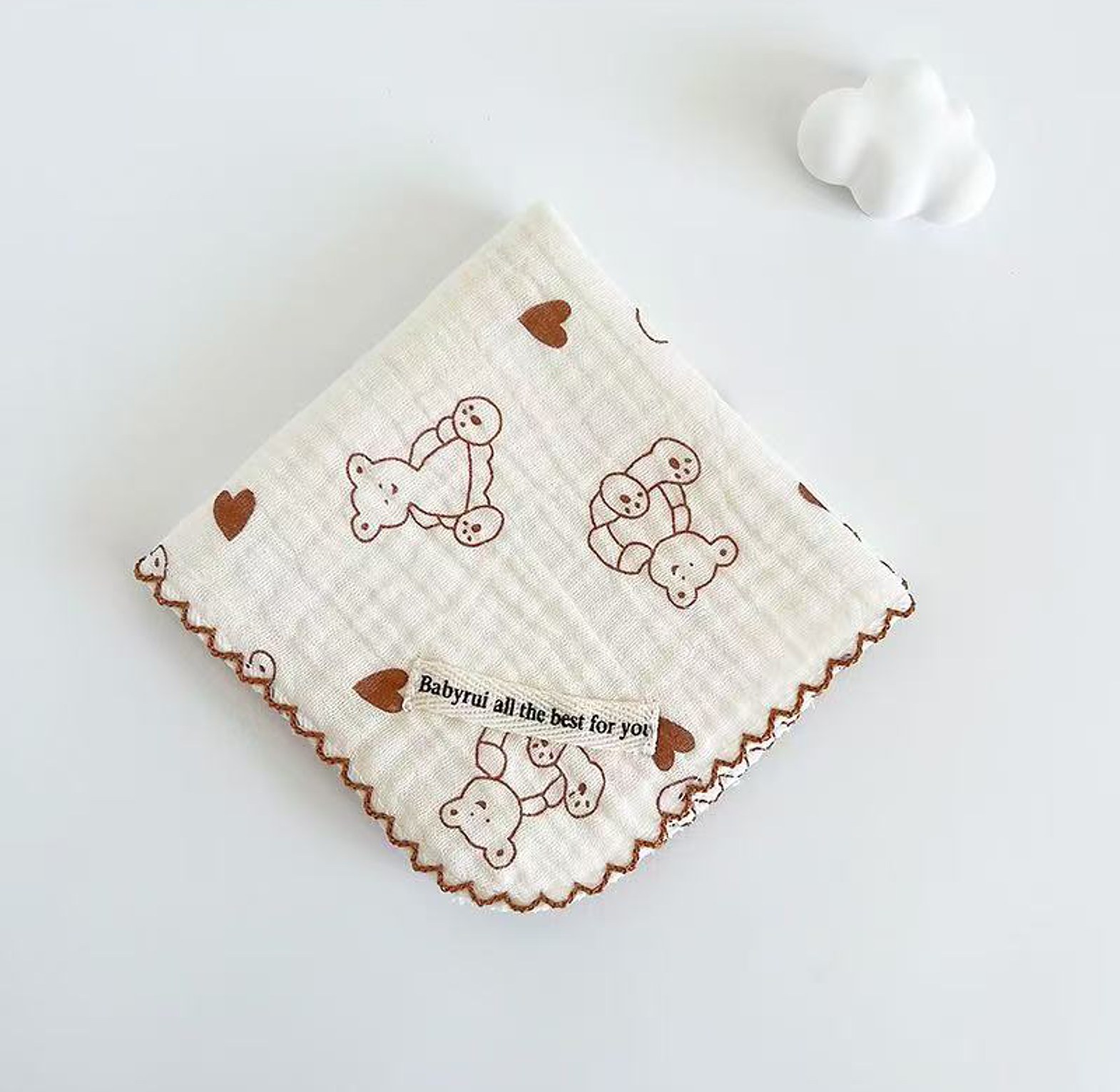 Muslin Baby Handkerchiefs – Assorted Prints image