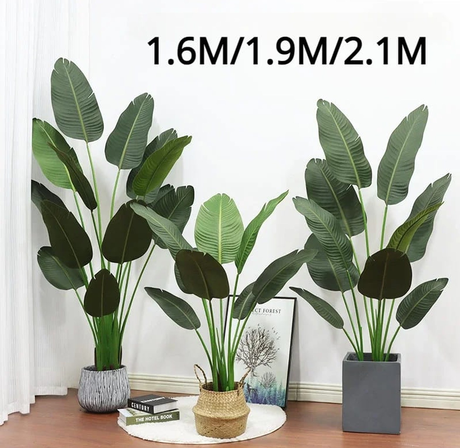 Large Artificial Banana Tree image