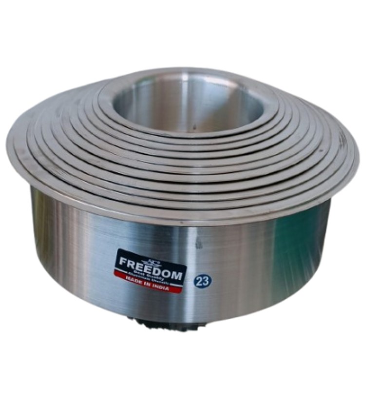 12 Pcs Aluminum Sufurias Without Lids image