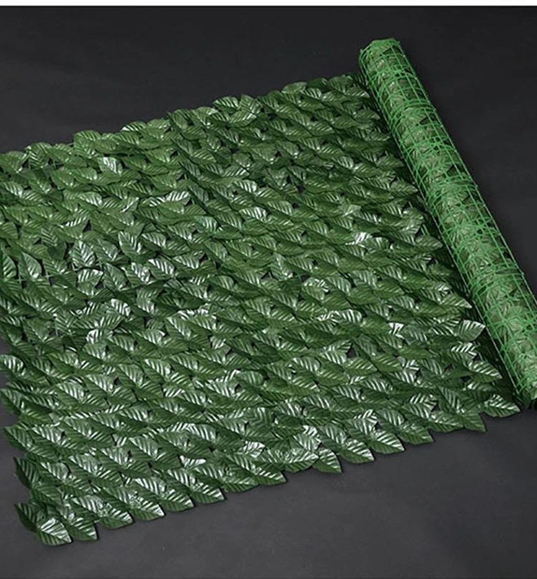 Realistic Artificial Leaf Privacy Fence  image