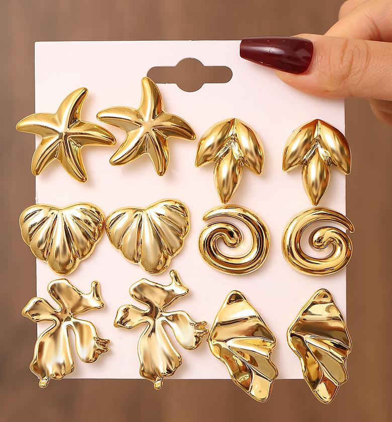 Star fish stud Set image