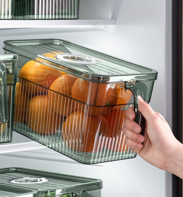 3L Premium Fridge Organizer Box with Handle - Fresh Food Keeper  image