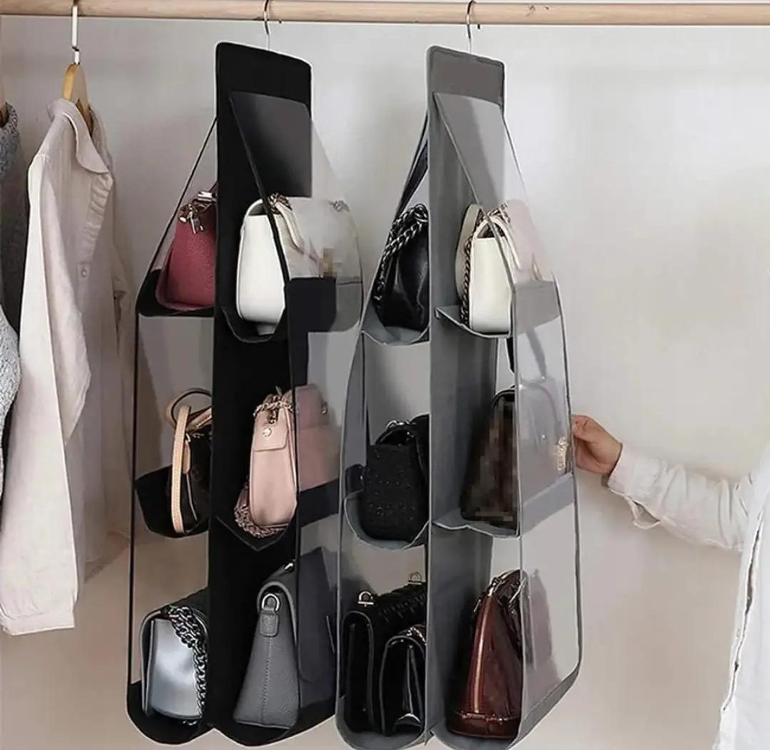Storage Hanging Bag,purse Storage organizer image