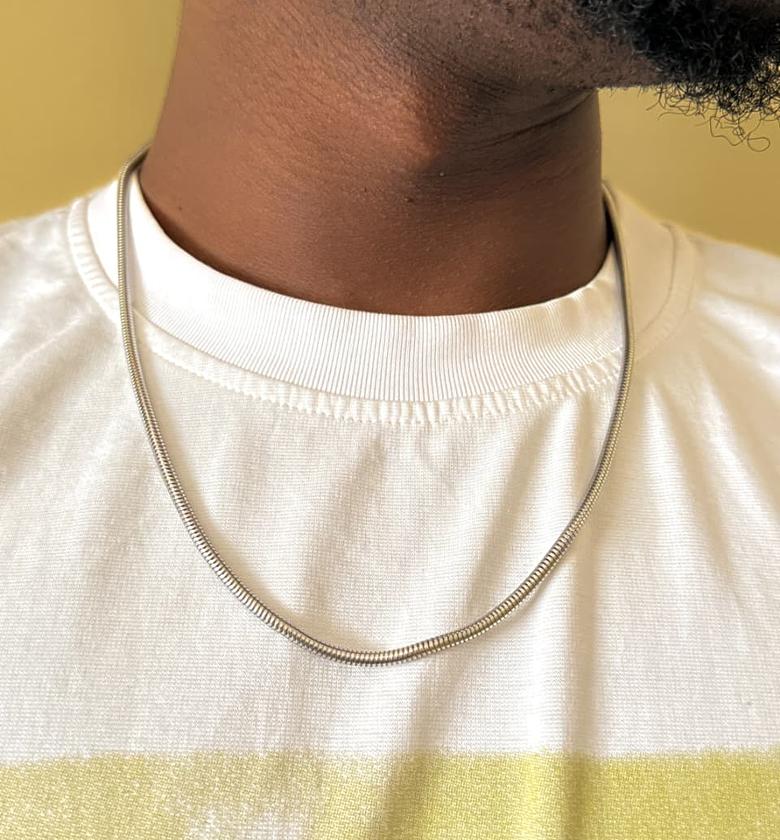 Hollow chain silver image