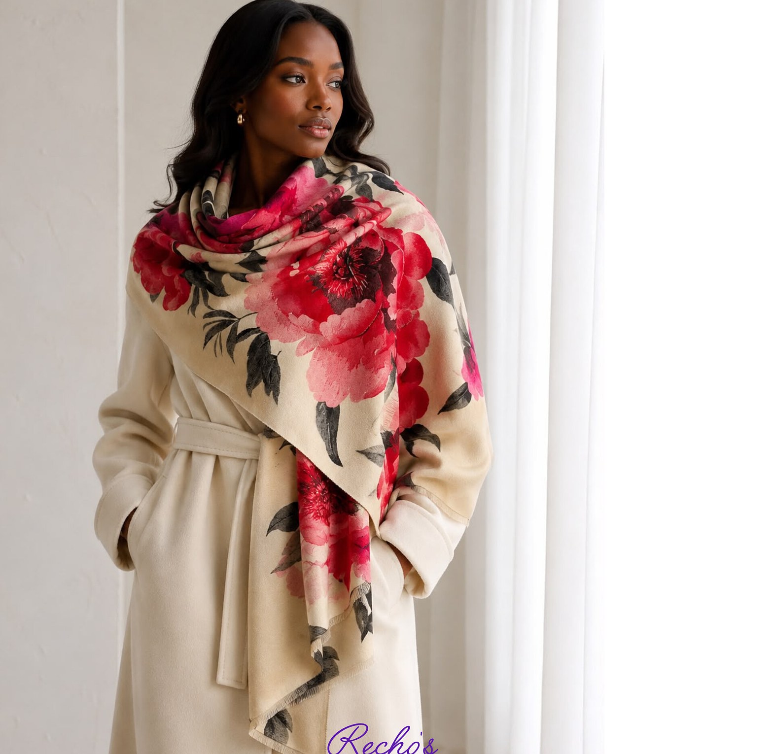 New cashmere scarves image