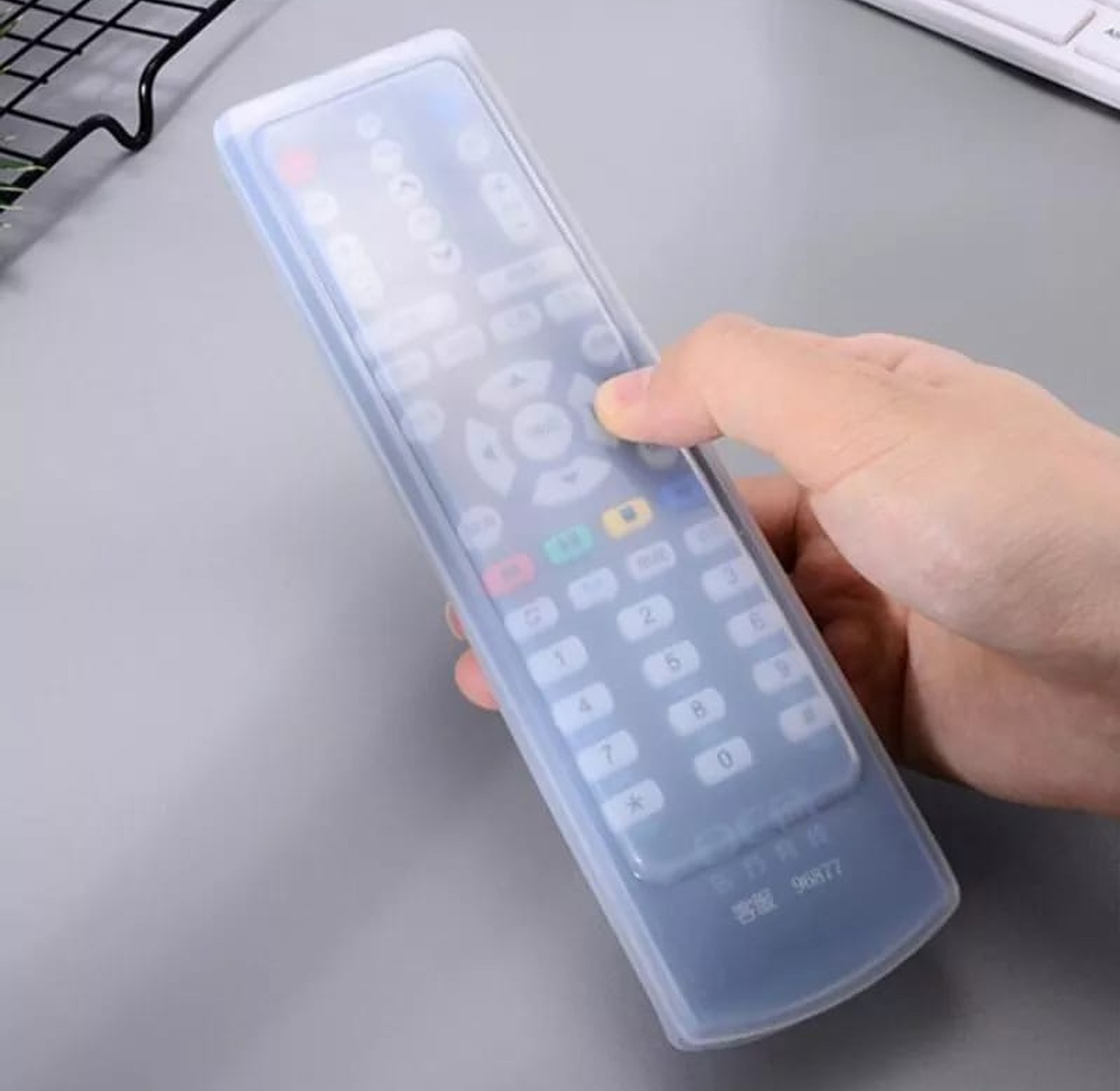 Remote Control Cover, Transparent Remote Dust Protector image