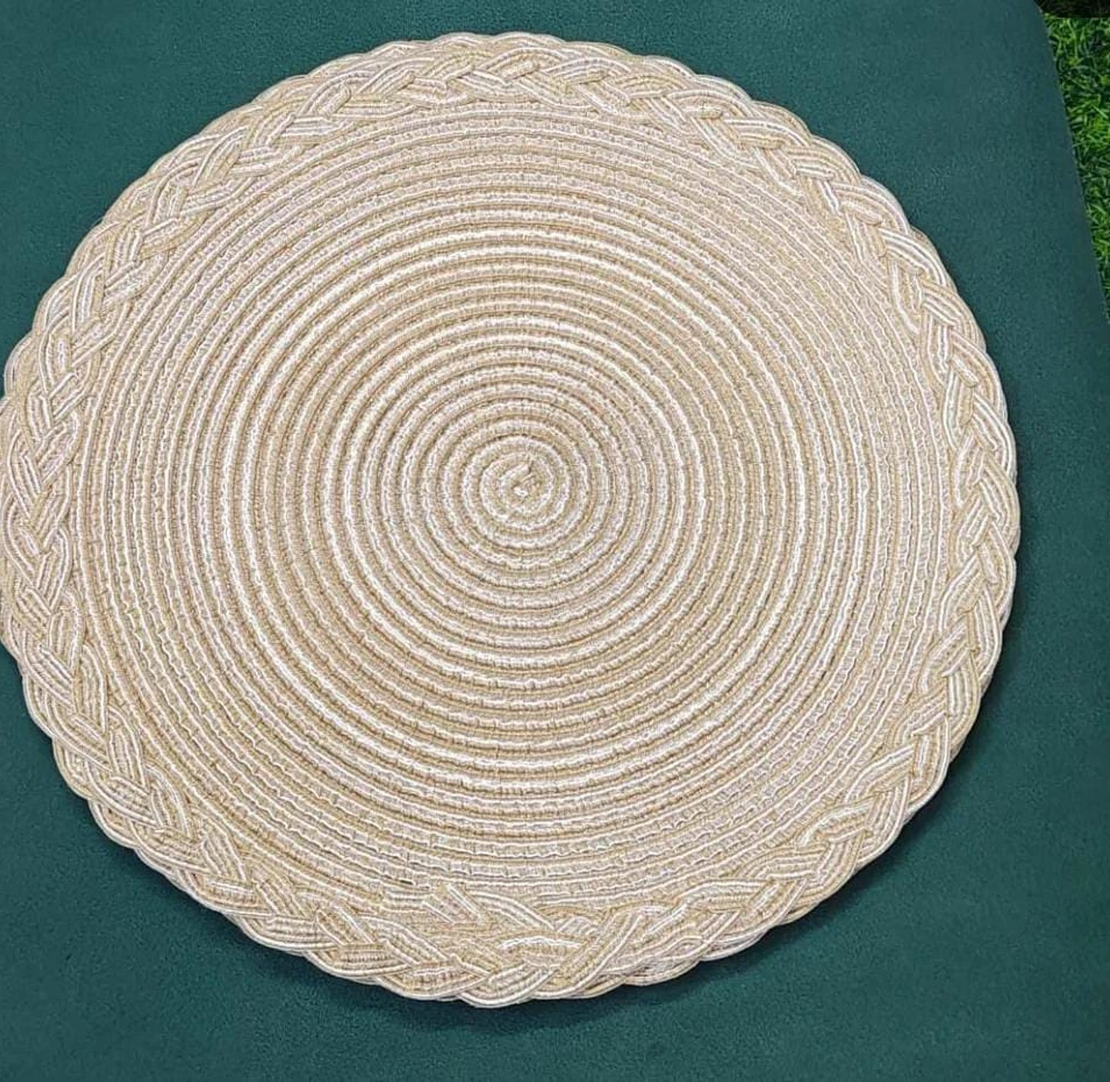 6 pcs Nordic woven table mats image