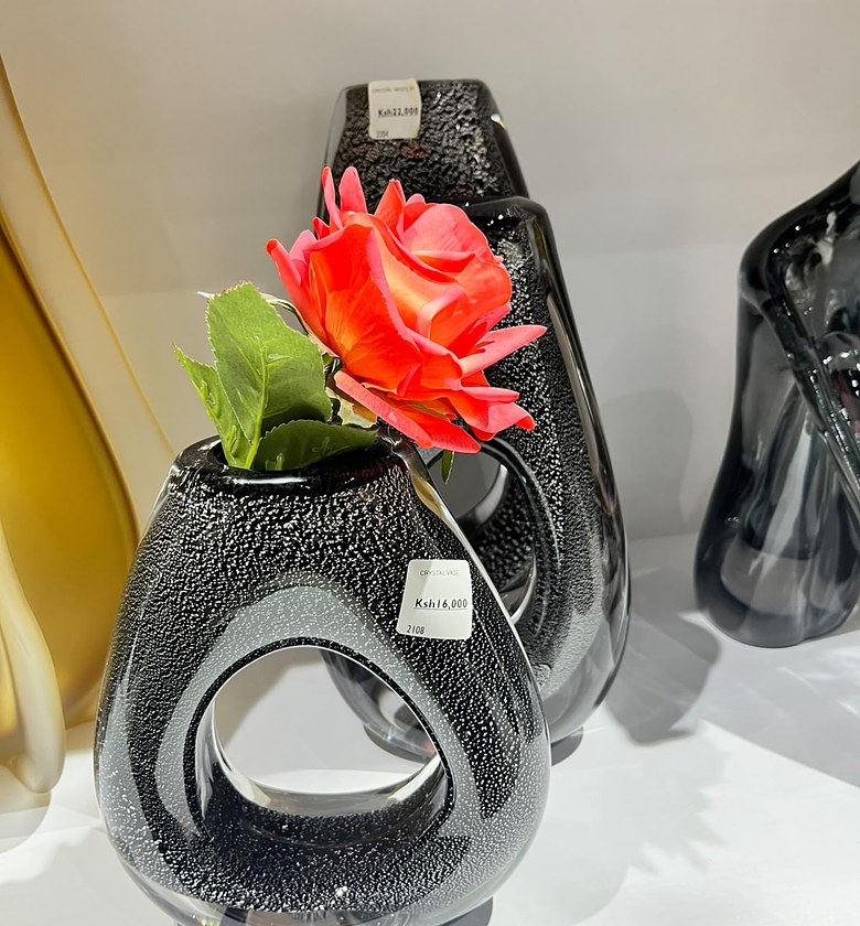 Decorative Crystal Vase image