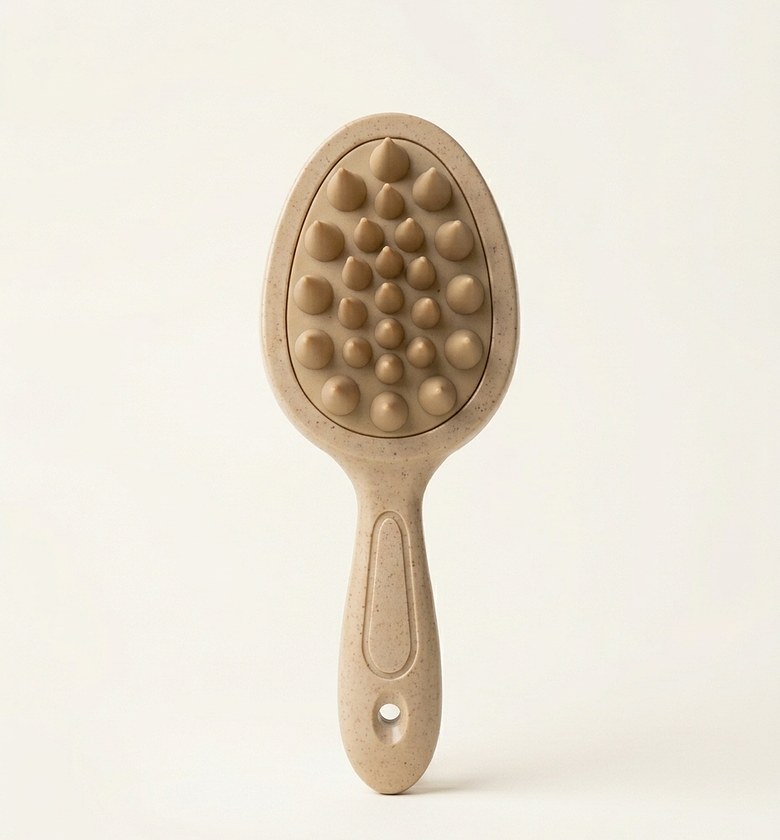 Double sided silicone Scalp Brush image