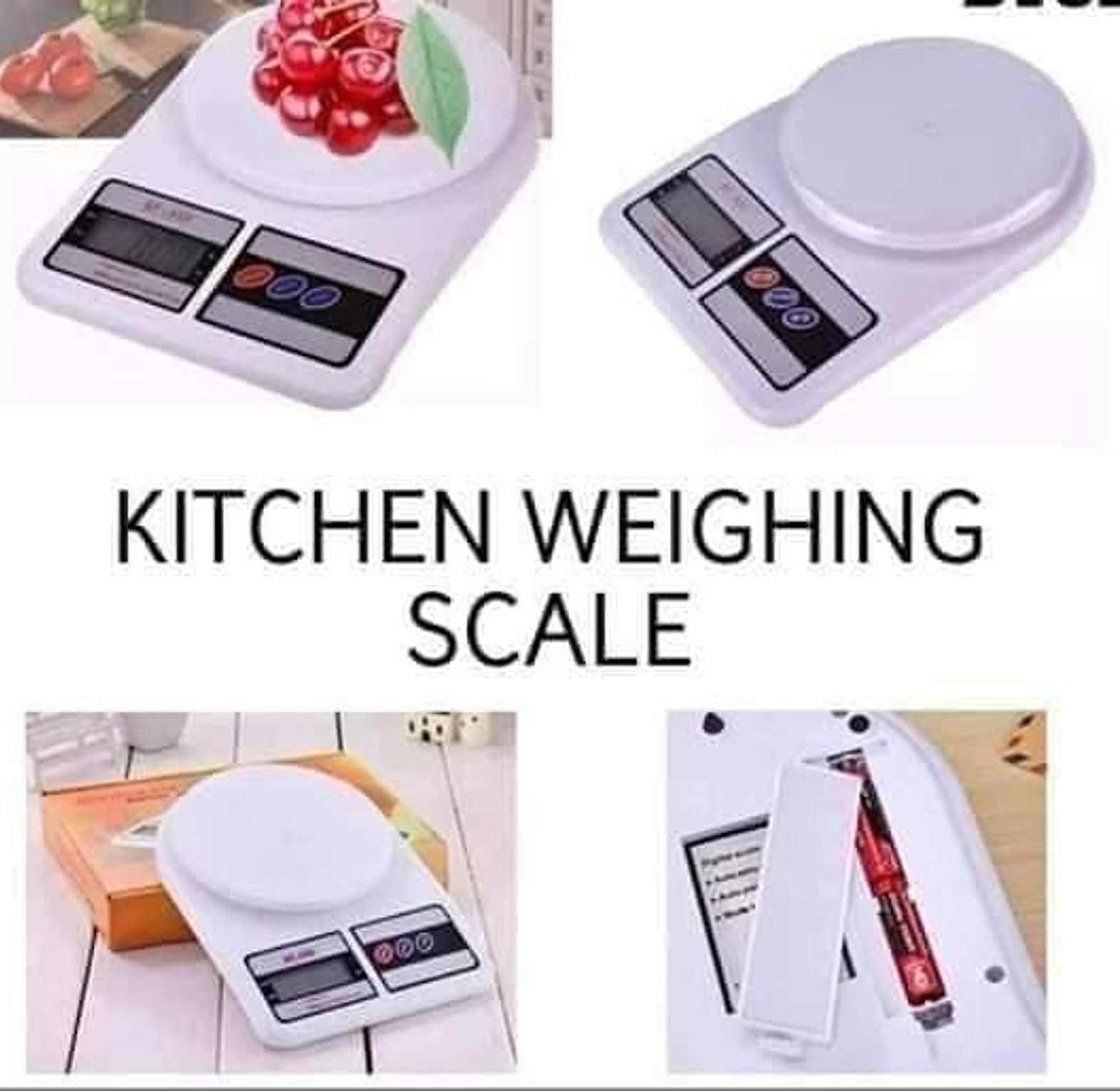 Digital Kitchen Weighing Scale image