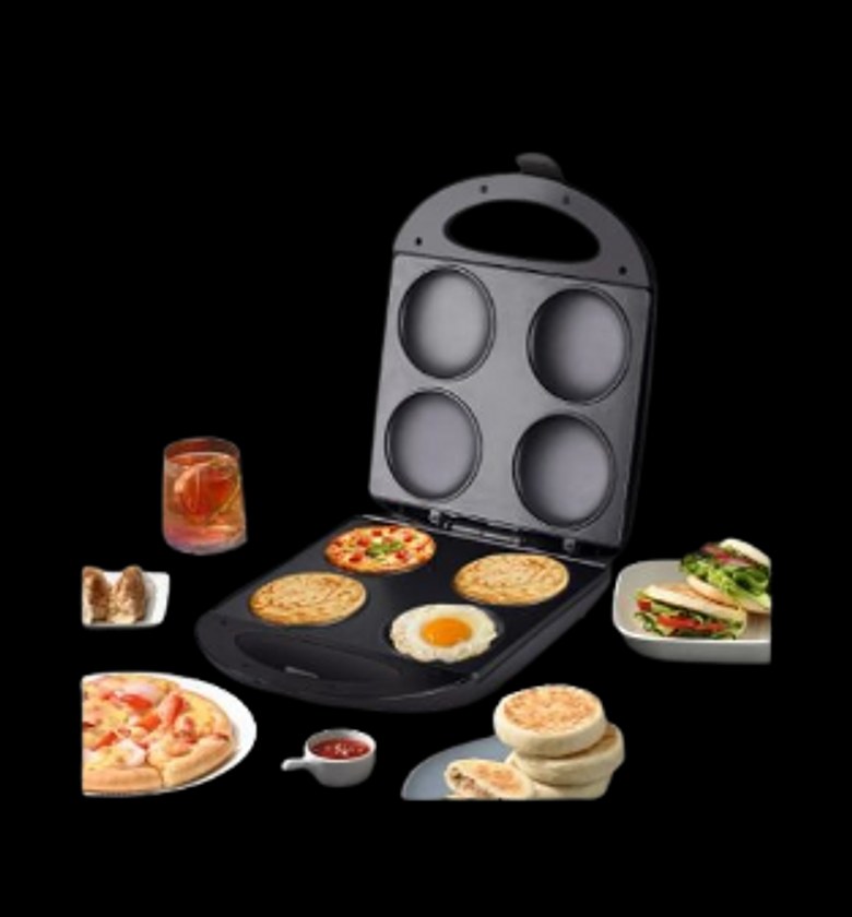 Sokany Easy to clean 4 slot Pancake Maker-Non-Stick image