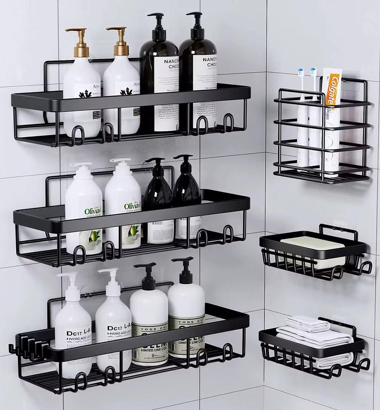 6pcs Bathroom Organizers image
