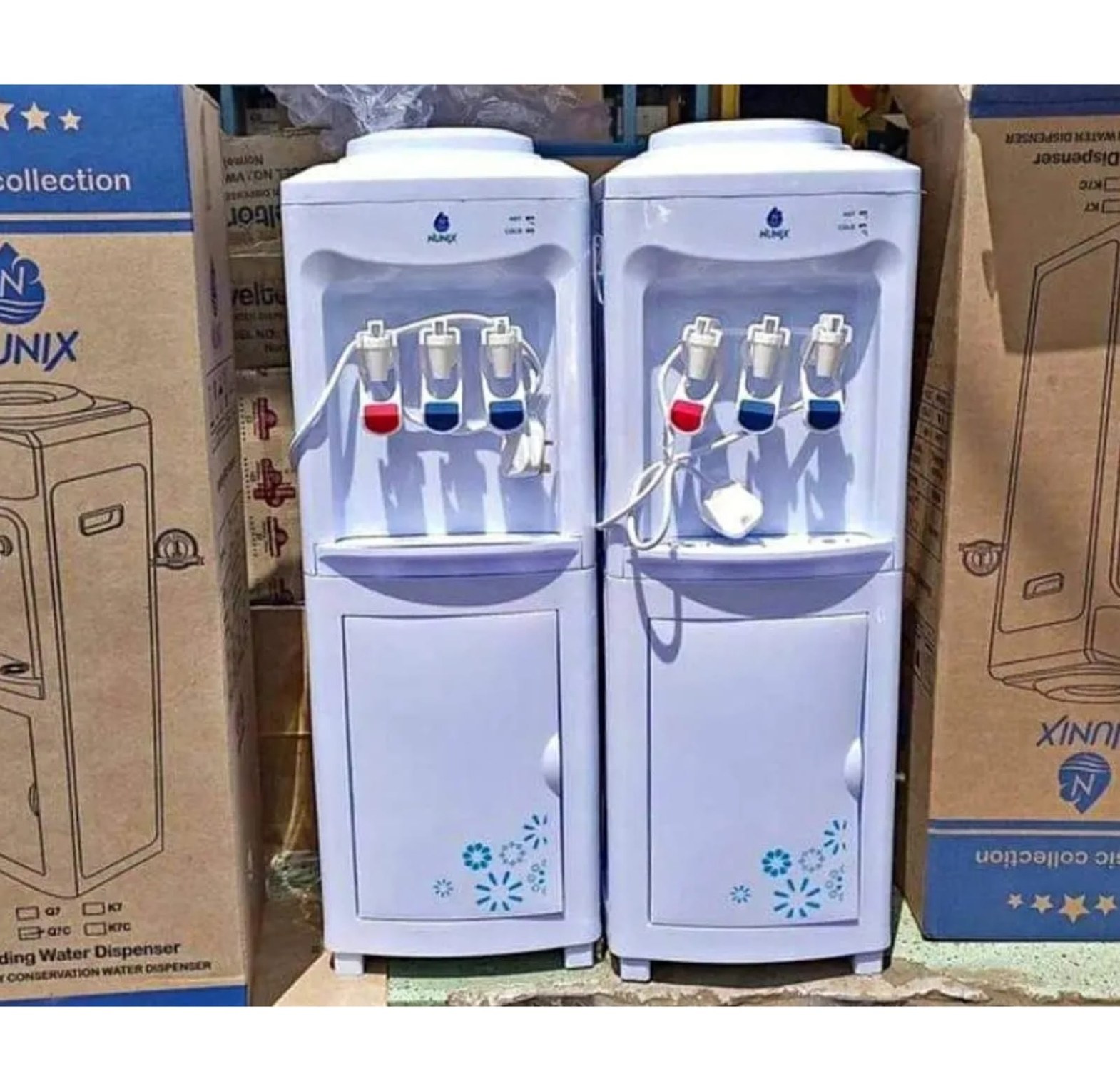 Nunix 3 Taps Hot, Normal And Cold Water Dispenser - Recommended Energy Efficient image
