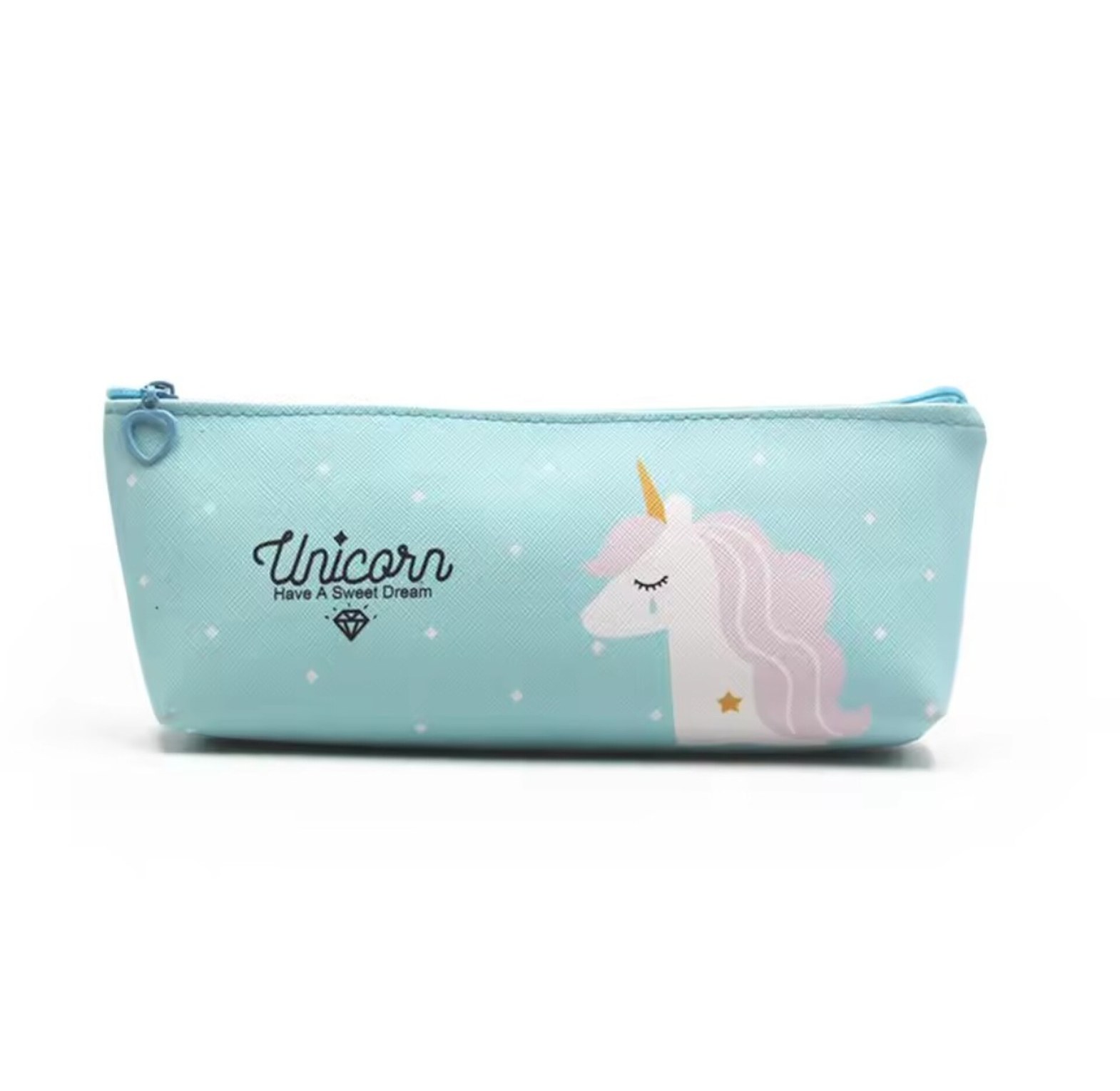 Unicorn Pencil Case & Makeup Zipper Pouch Organizer - Water-Resistant Stationery Bag for School & Travel  image