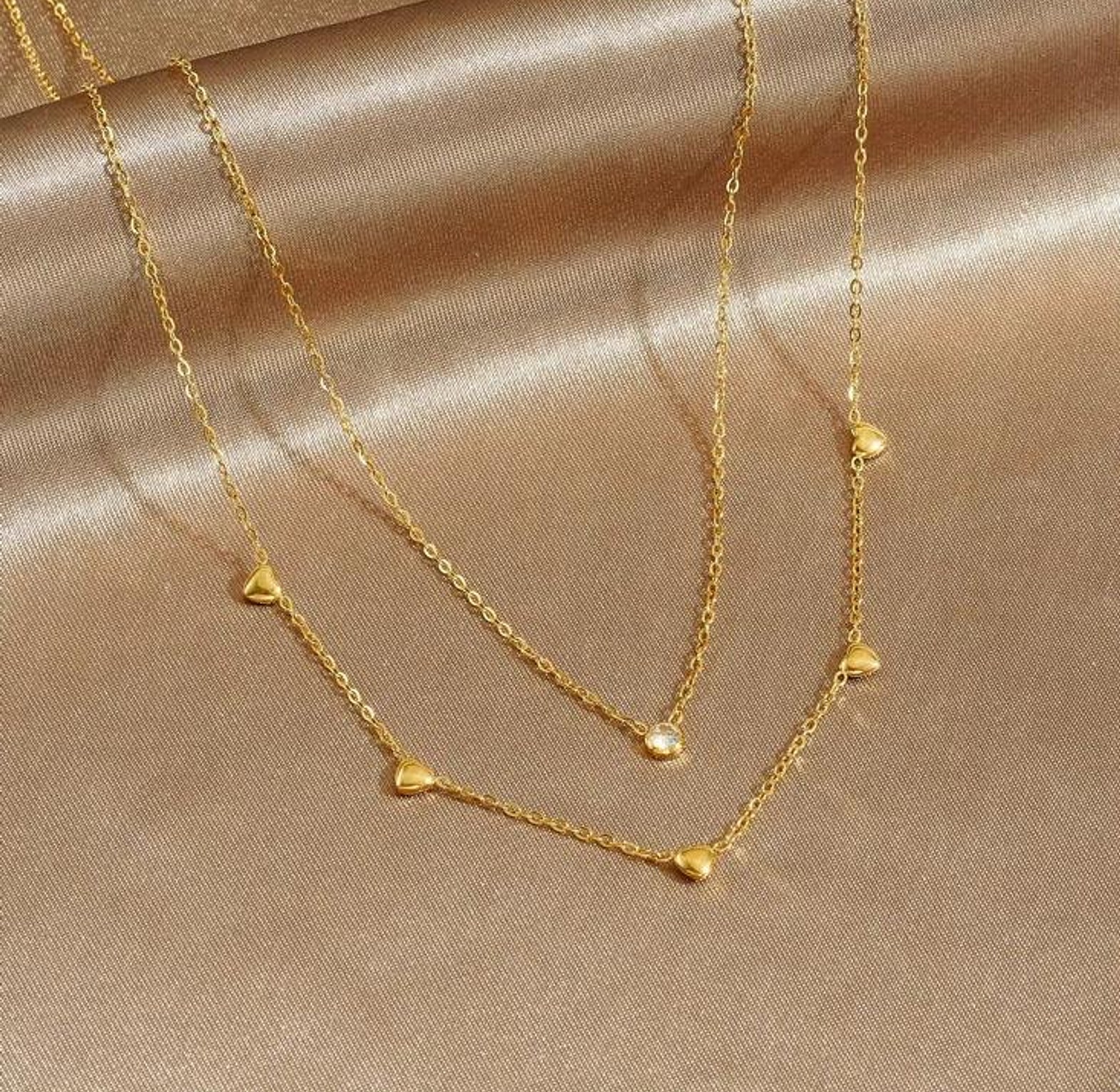 Simple Heart Necklace  image