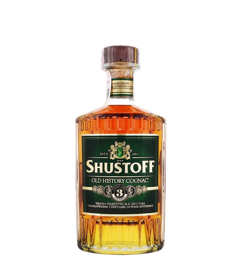 Shustoff Old History Brandy 3yrs image