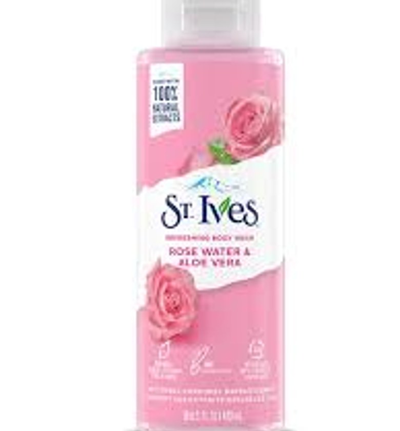 St. Ives Refreshing Body Wash – Rose Water & Aloe Vera image