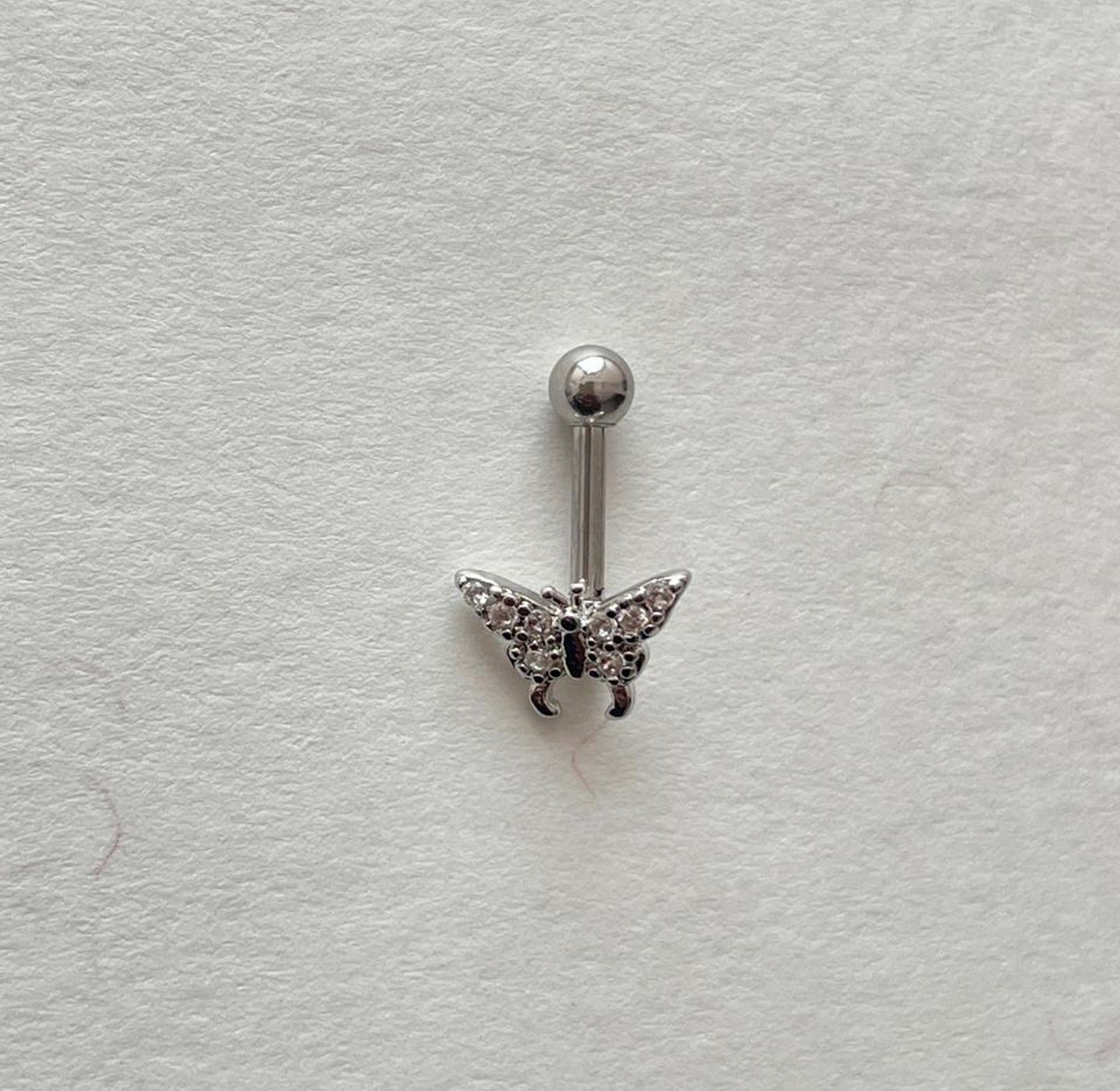Dainty Butterfly Helix Piercing Studs image