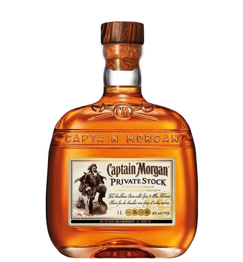 Captain Morgan Private Stock image