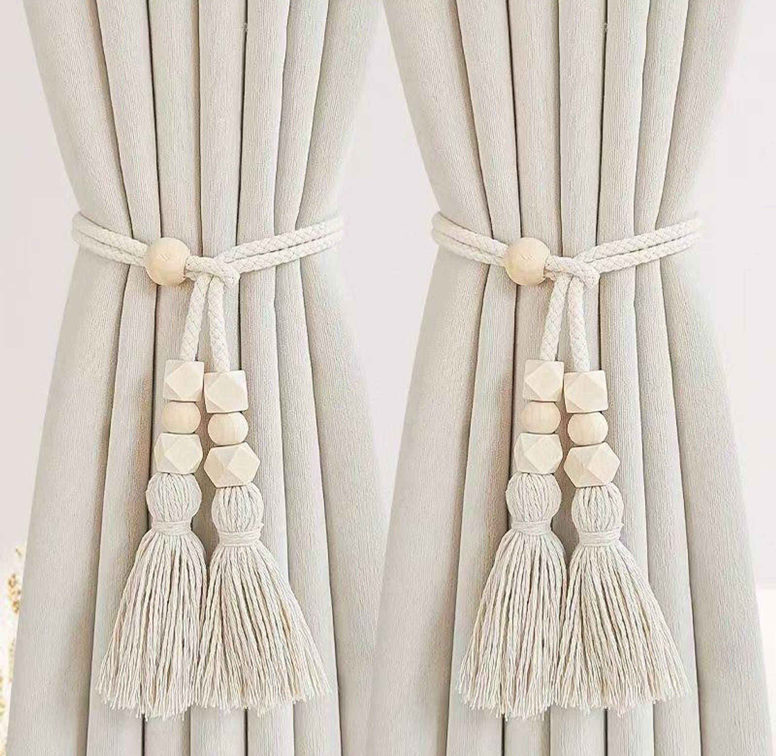 2pcs Nordic curtain straps image