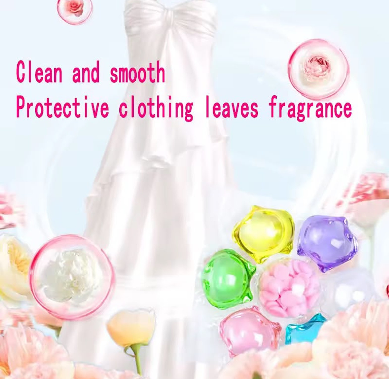 5-in-1 Laundry Pods with Laundry Beads image