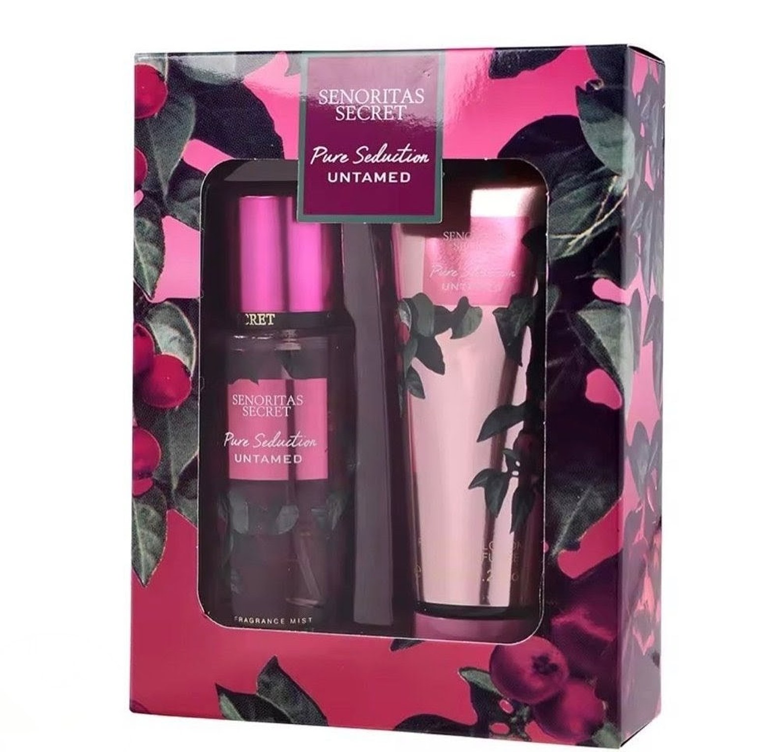 Senoritas Secret Pure Seduction Untamed Perfume Gift Set with 125ml Body Mist & 125ml Perfume Lotion  image