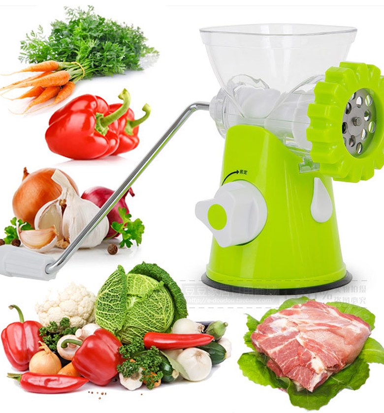 Manual Meat and Vegetables Mincer Grinder image