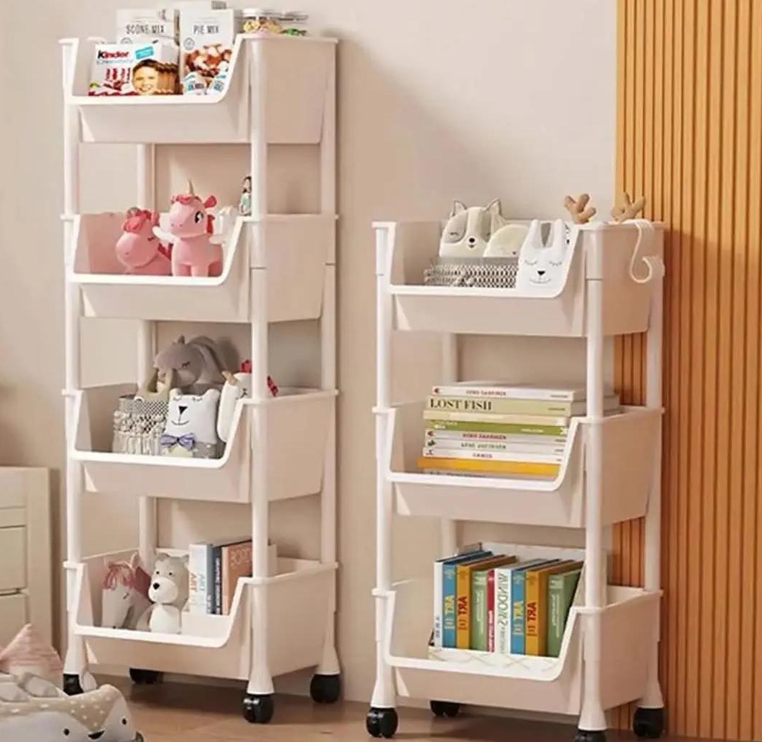 4-Layer Trolley Storage Rack image