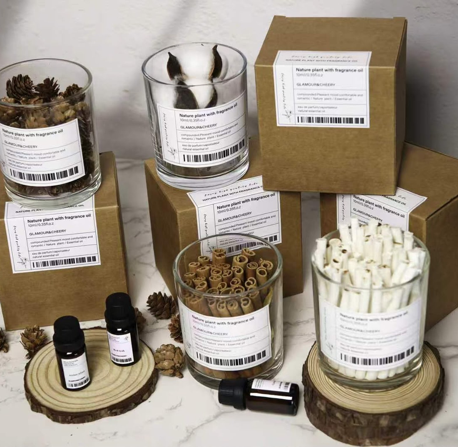 Woodland Stone Essence Diffuser Set image