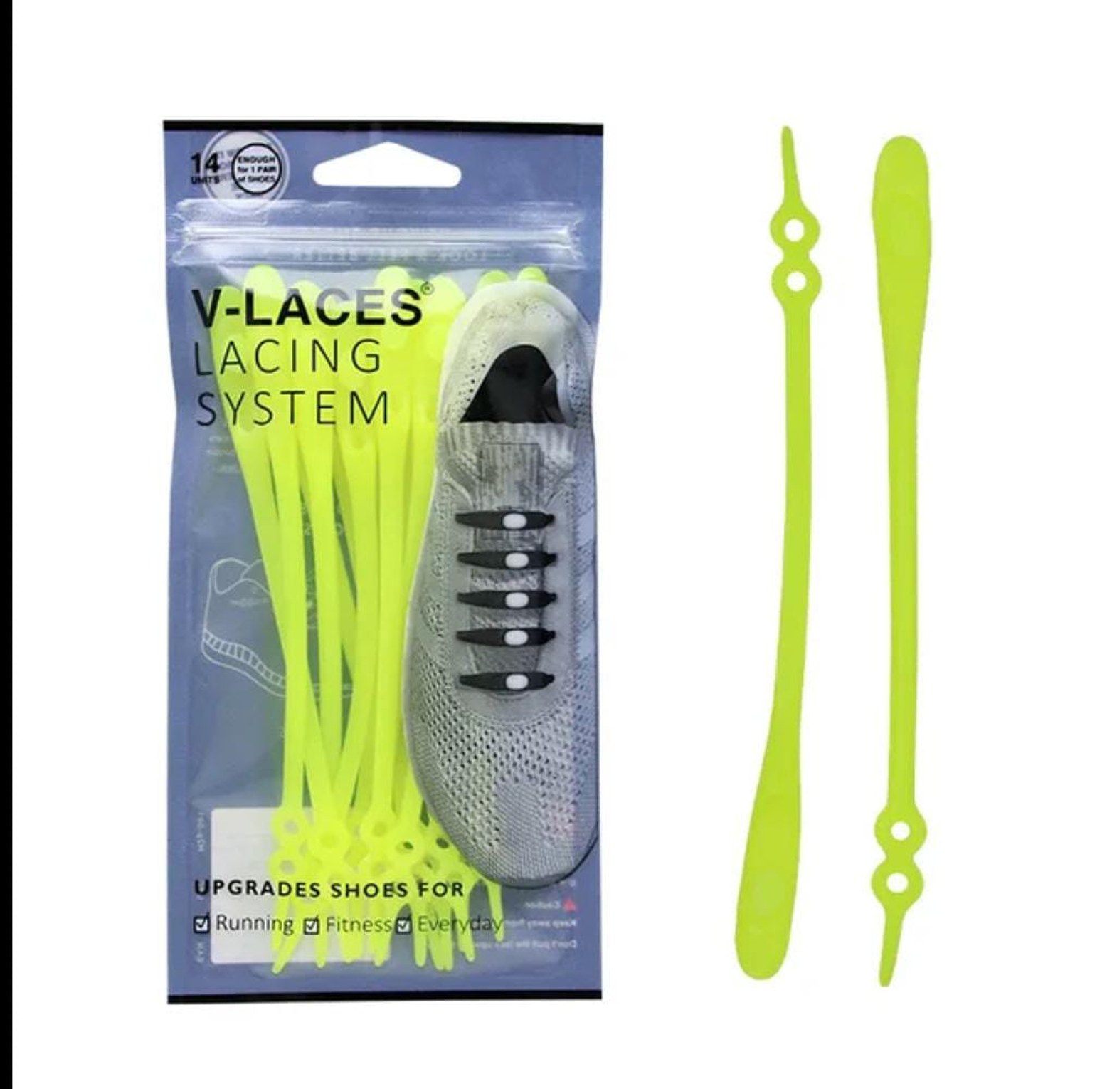 12pcs Silicone Shoe Laces, Elastic Shoelaces image